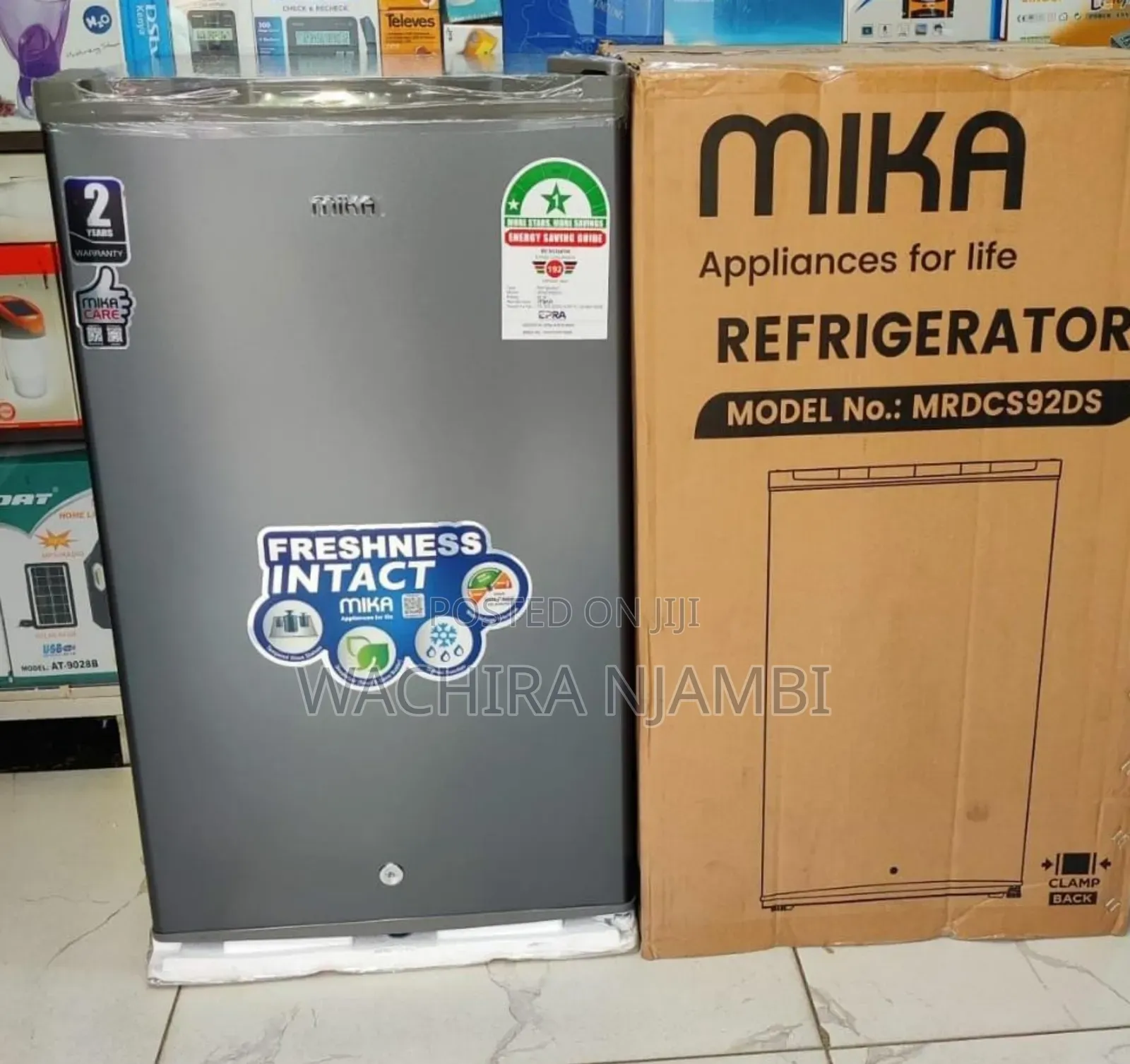Mika 92 Litres Single Door Refrigerator