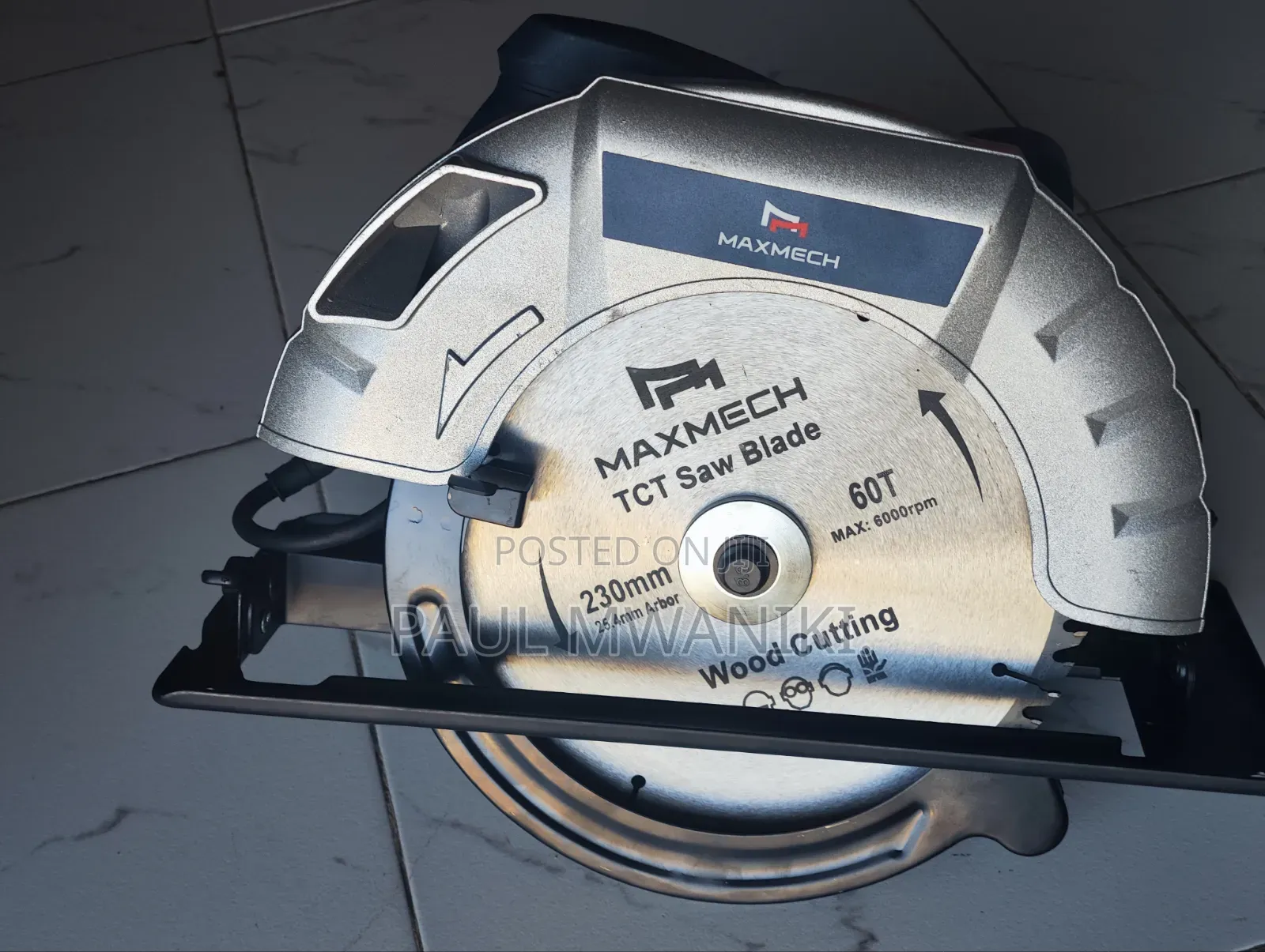 Maxmech Heavy Duty Circular Saw 2400w (Cs 2400-230) – Brand New