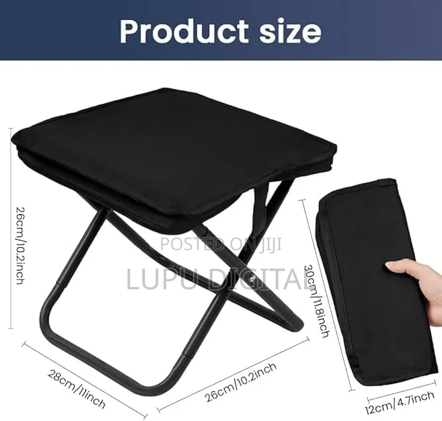 Portable Foldable Stool In Bag