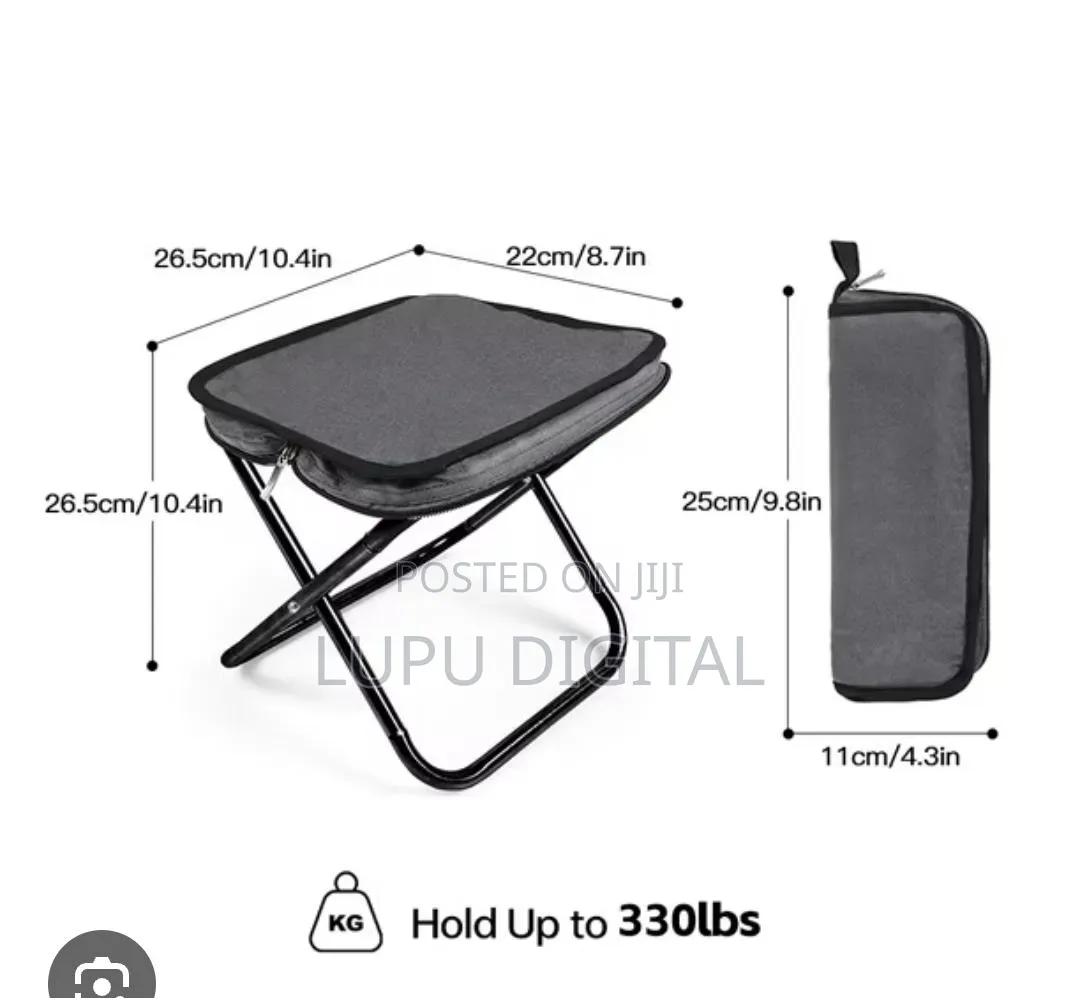 Portable Foldable Stool In Bag
