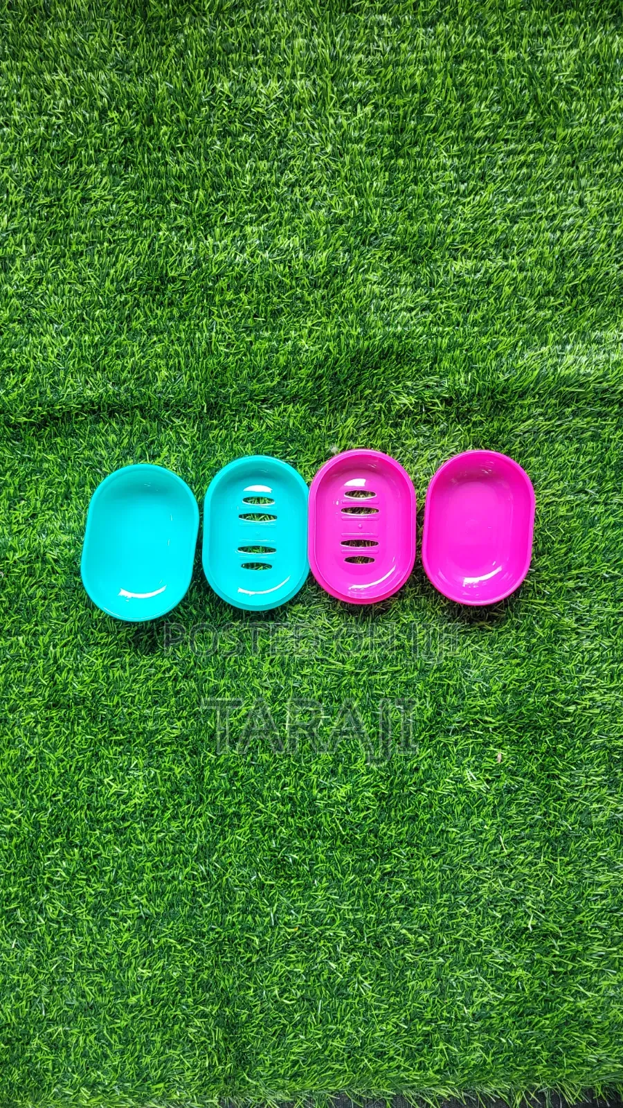 Kenpoly Double-Layer Plastic Soap Dish With Drainage Tray Cover