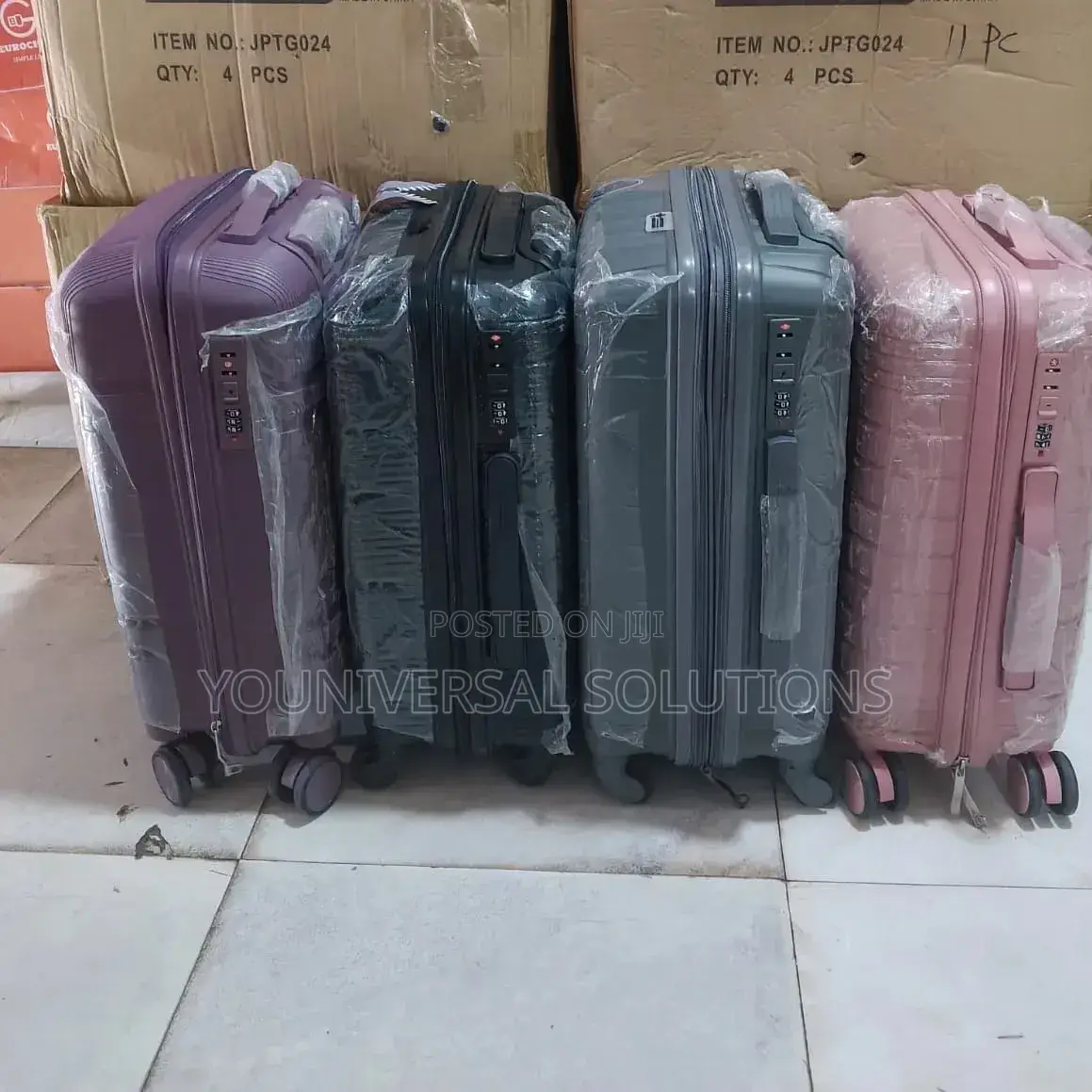 Small Rubber Laxurious Suitcase Briefcase Travel Bag