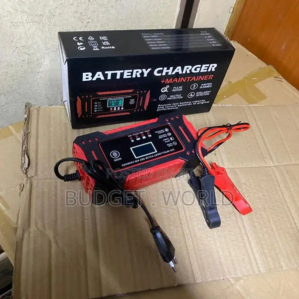 Intelligent 12v 6a Car Battery Charger – Fast Charging Battery Maint