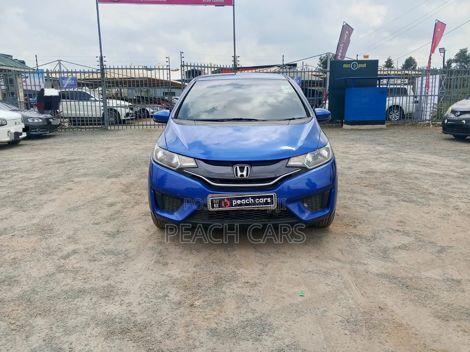 Honda Fit 2015 Blue