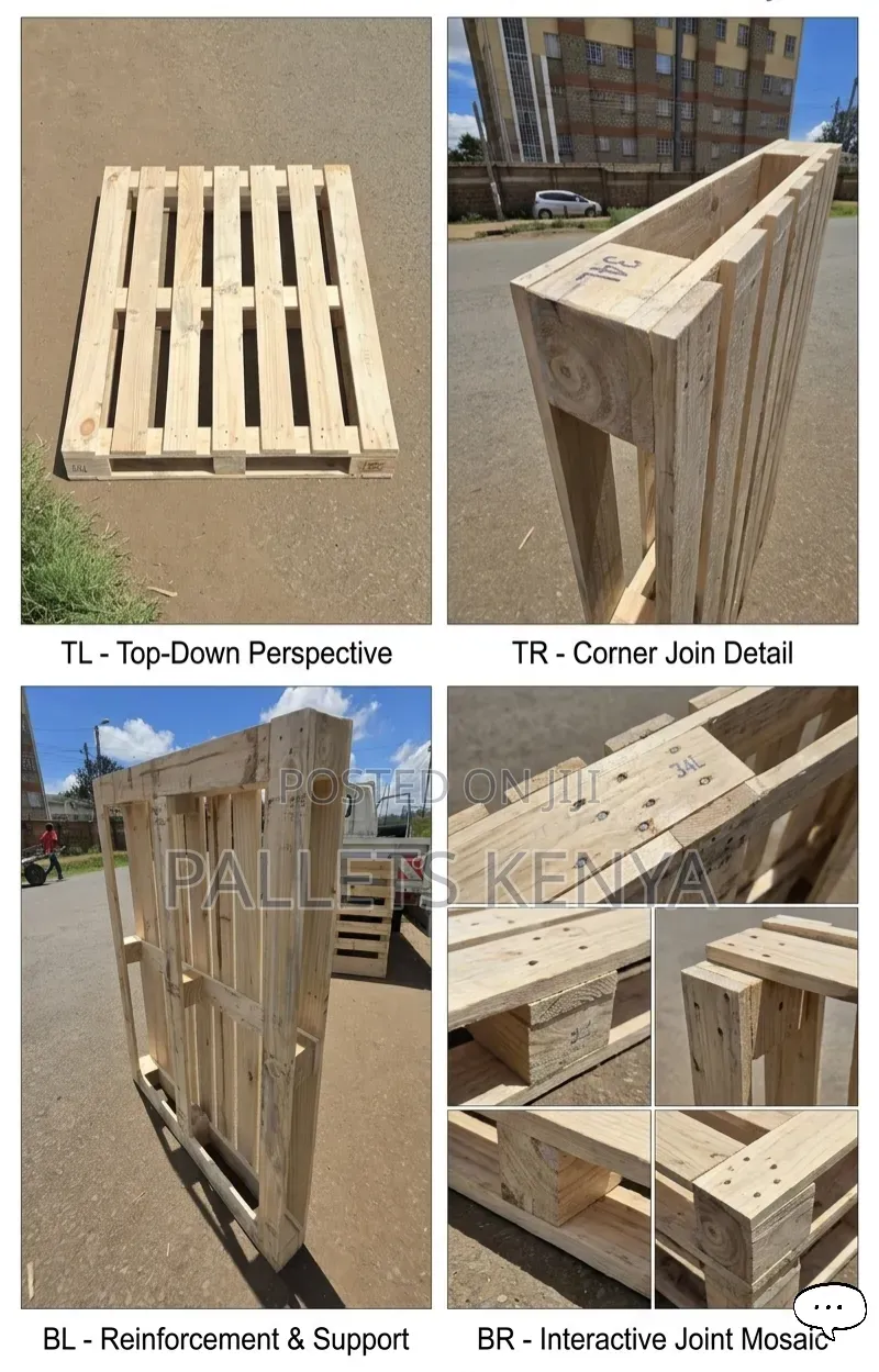 Strong Clean Pallets – Wooden Pallets for Sale(Heat-Treated)