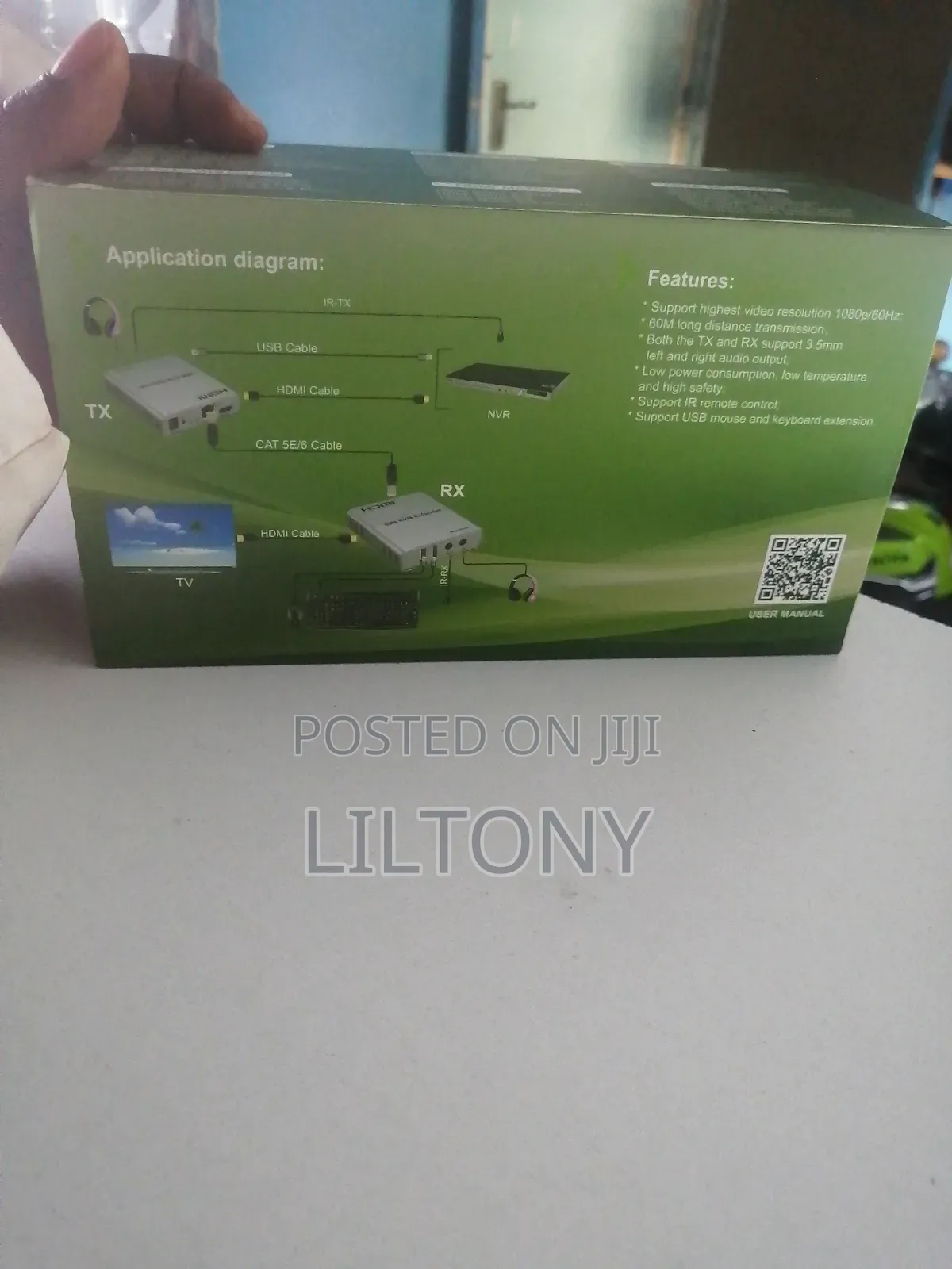 Hdmi 60m KVM Extender With Audio