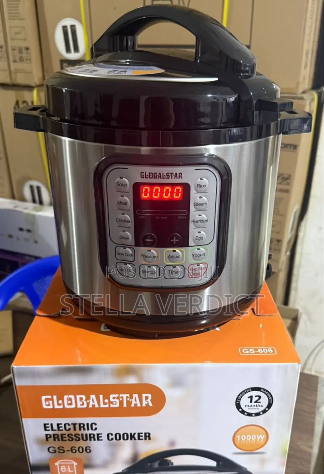 6 Litres Globalstar Pressure Cooker