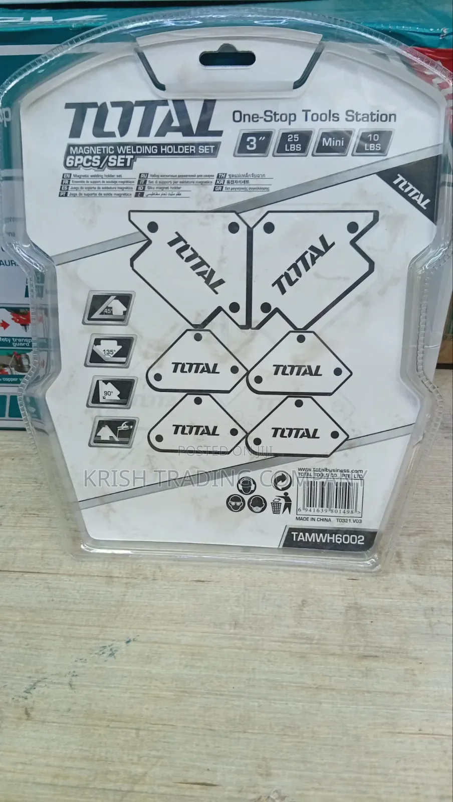 6pcs Set Magnetic Welding Holder Set