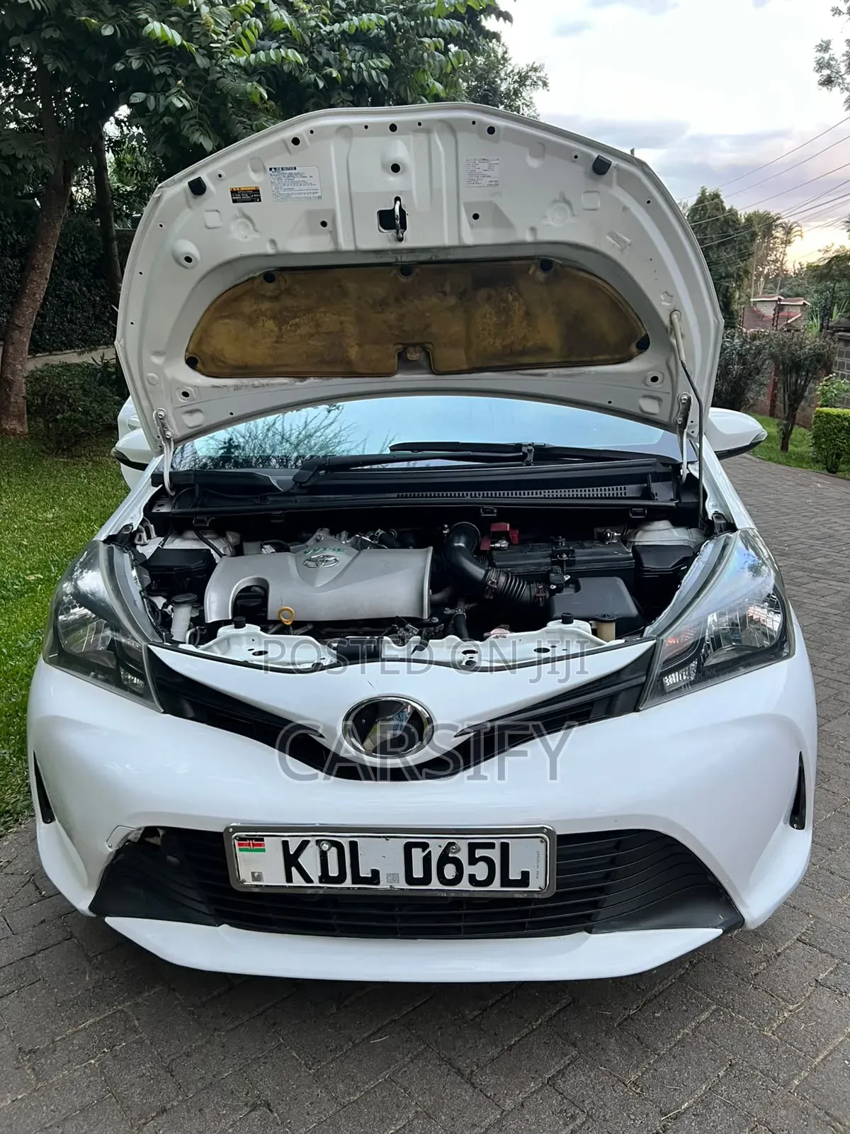 Toyota Vitz 2015 Pearl