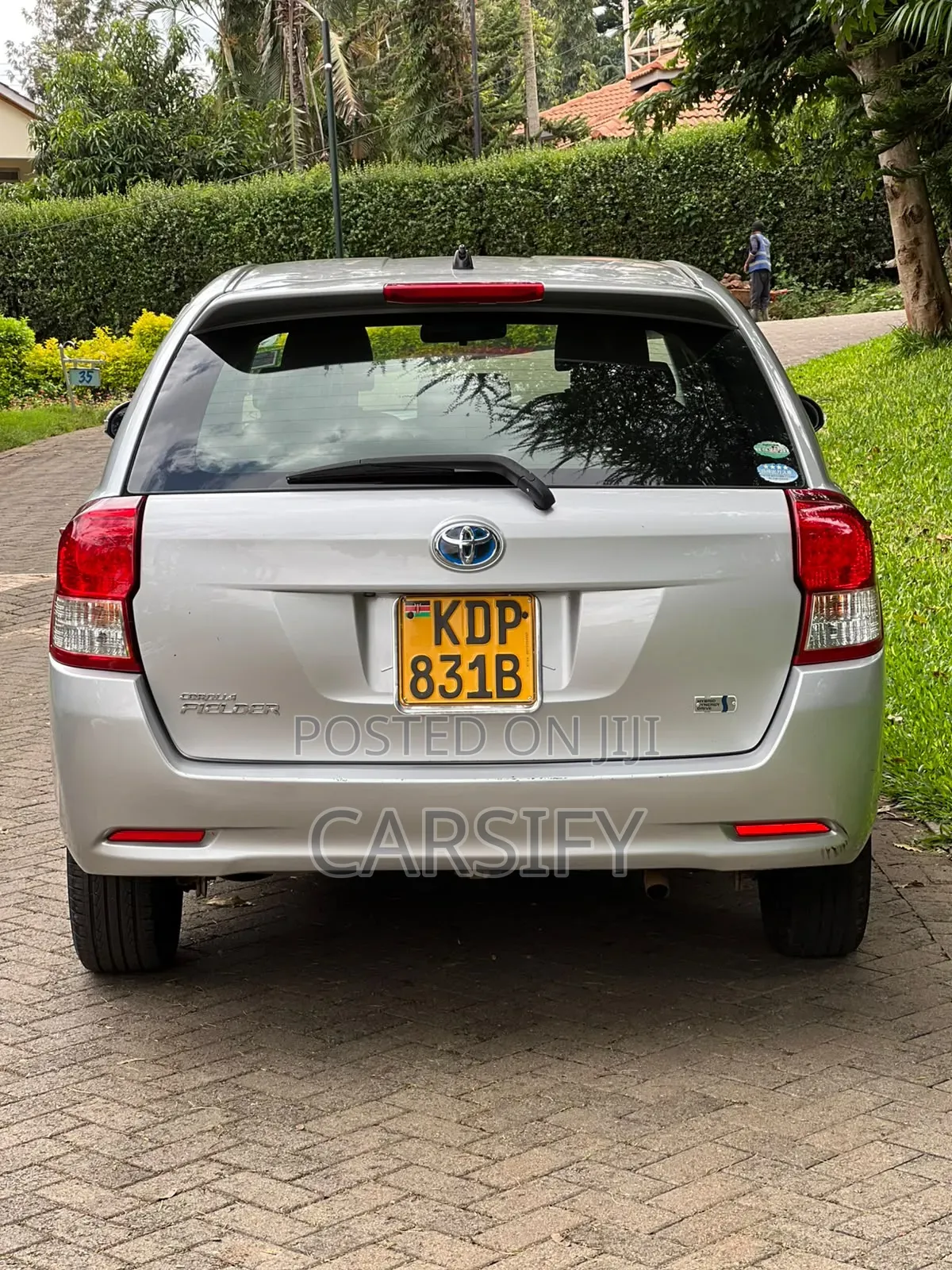 Toyota Corolla Fielder 2015 Silver