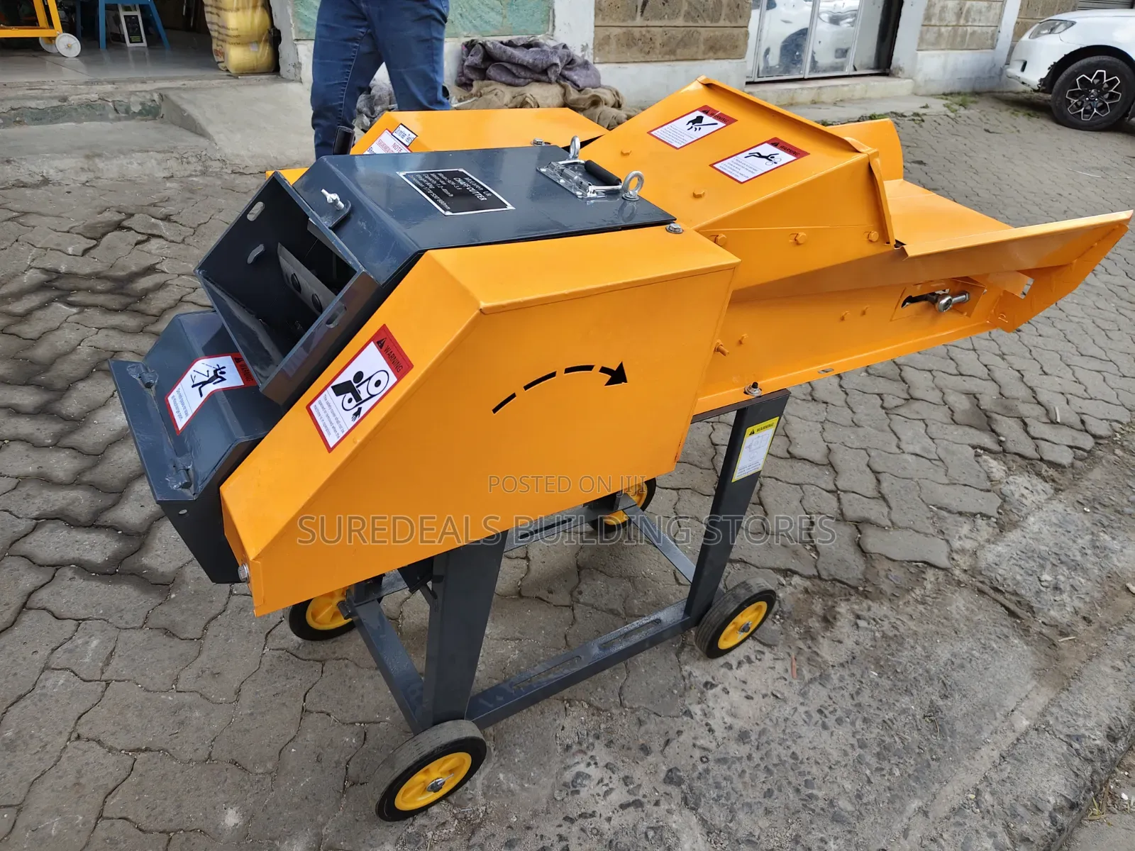 Mclaren Uk High-speed Chaff Cutter "4 Tonnes / Hour "