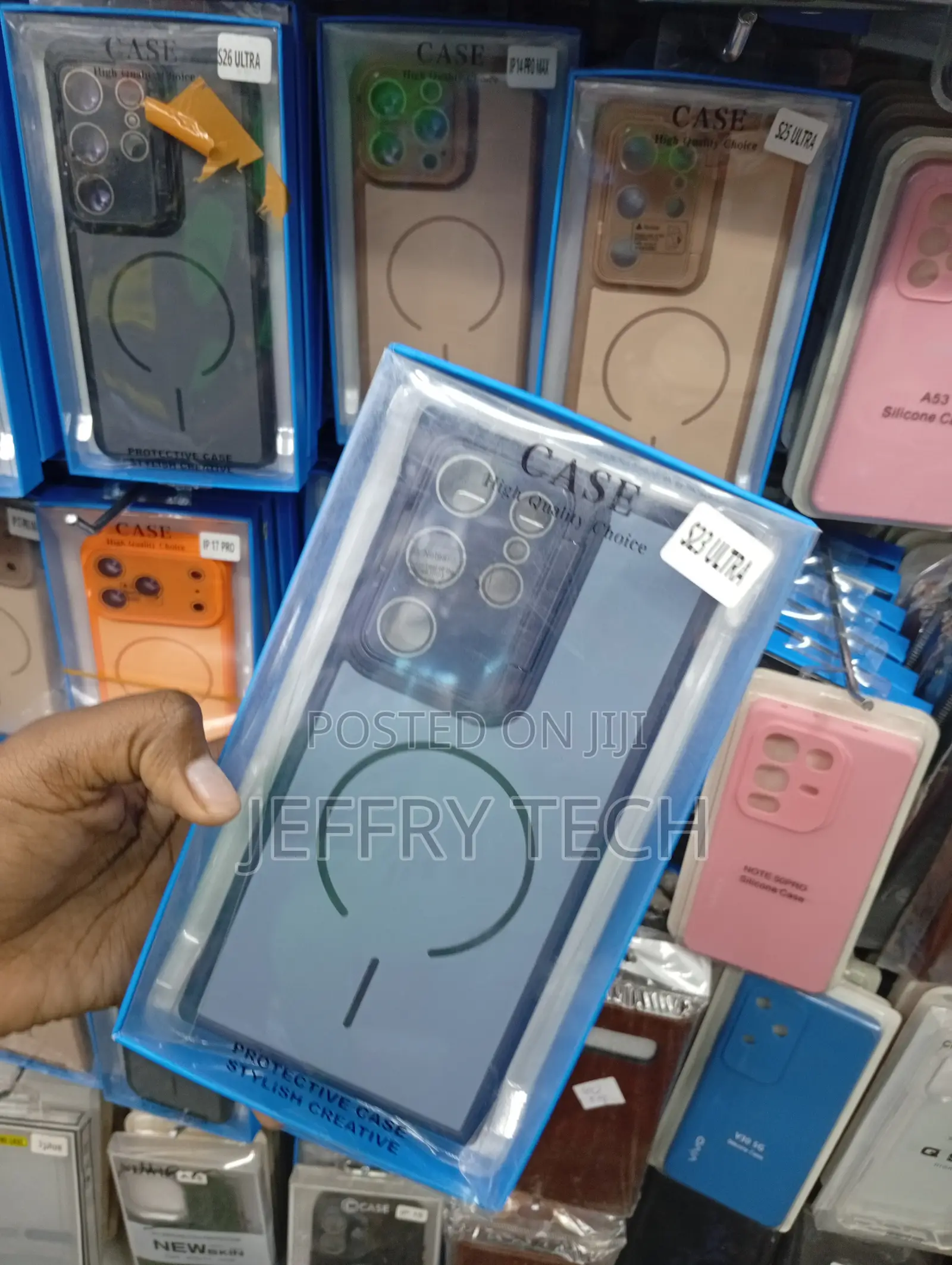 Samsung Galaxy S23 Ultra,Translucent Matte Magnetic Case