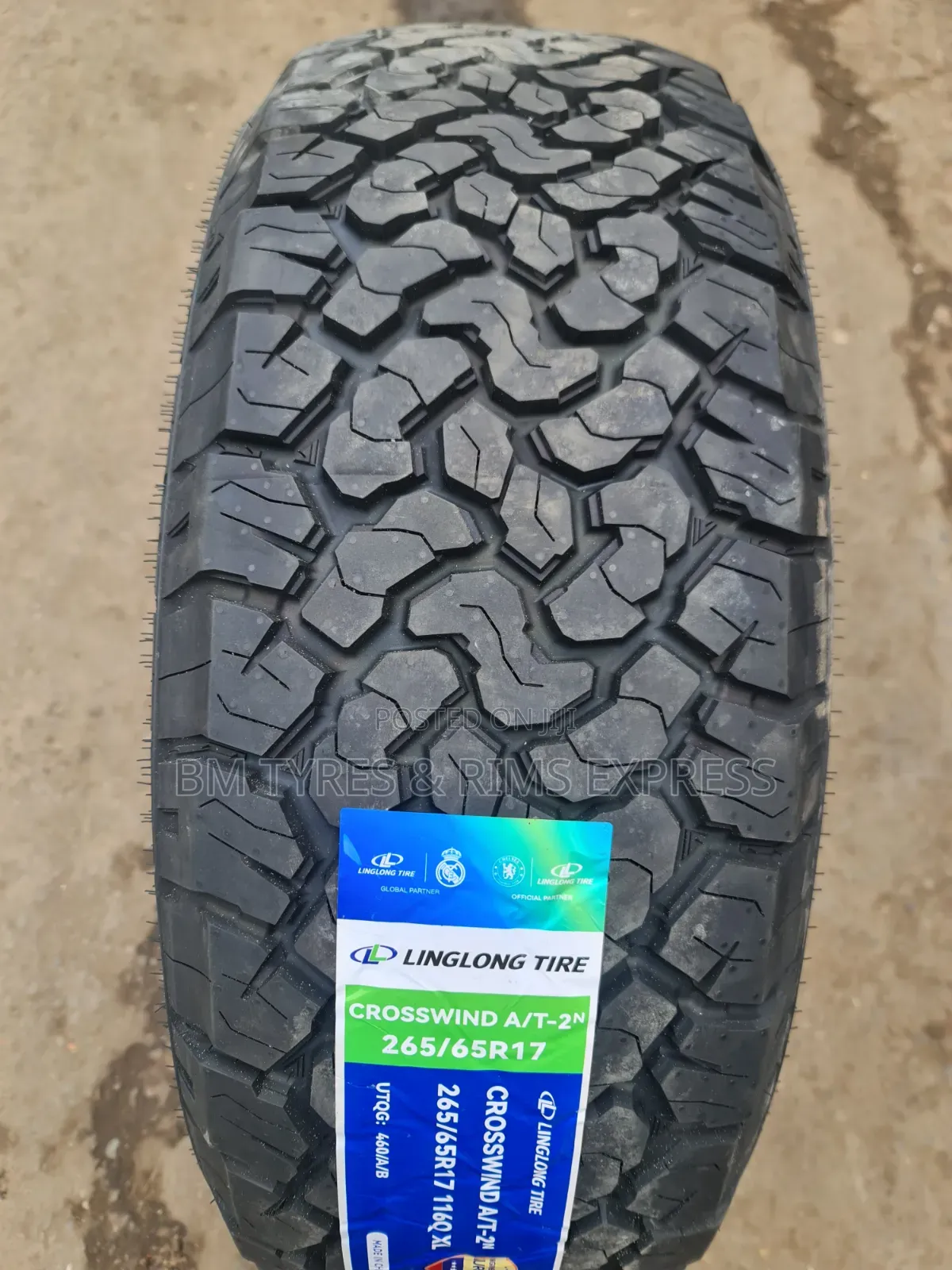 265 /65 R17 Linglong Tires (All Terrein) Crosswind - At2