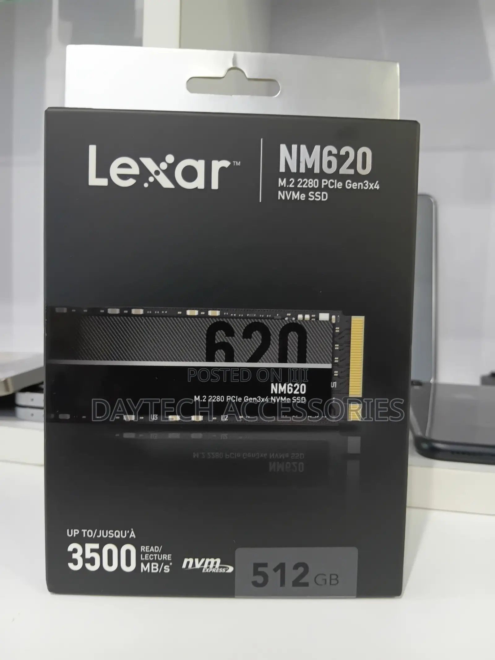 This Is a Lexar Nm620 M.2 2280 Nvme SSD With 512gb of Storage Capacity