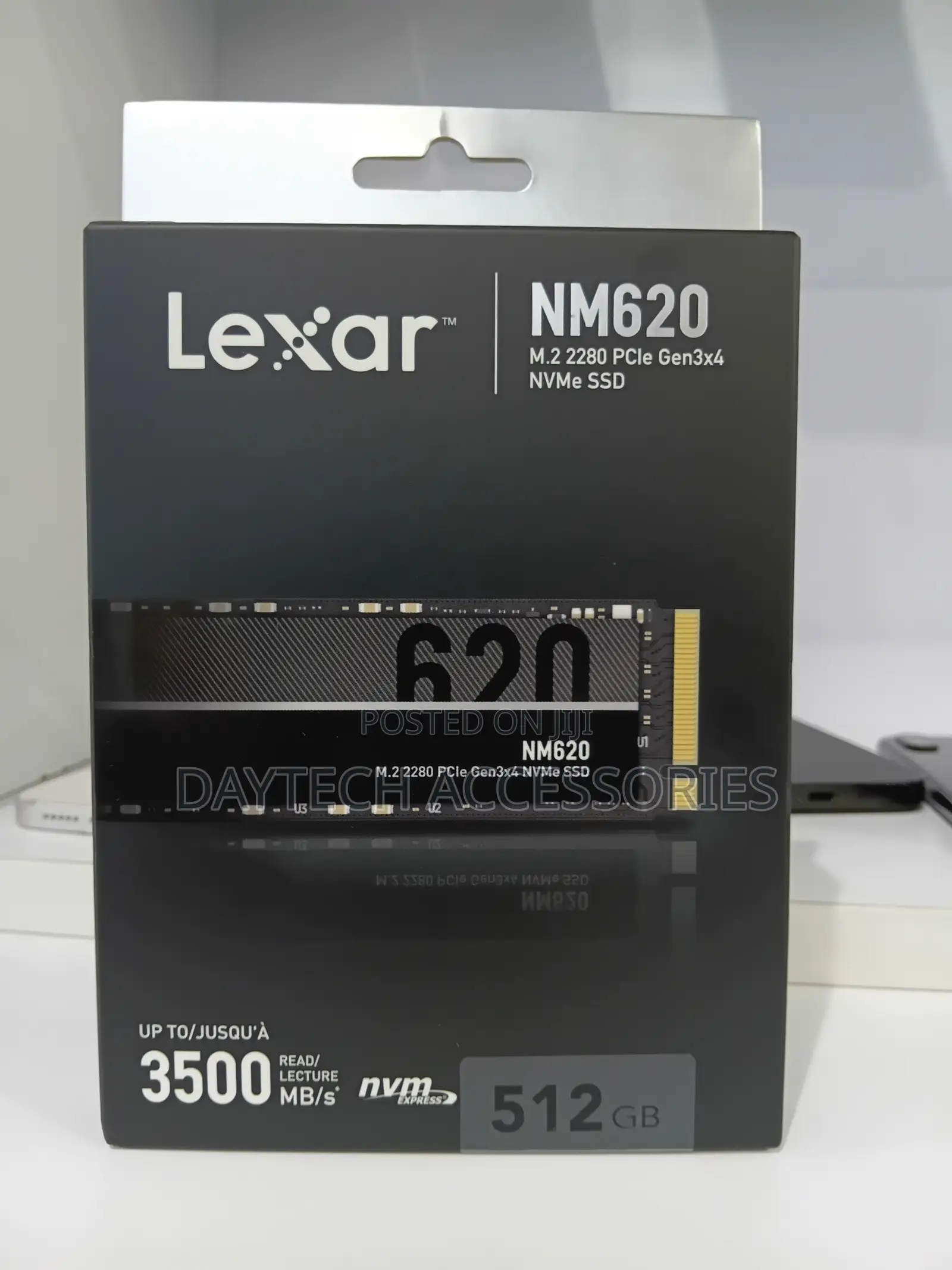 This Is a Lexar Nm620 M.2 2280 Nvme SSD With 512gb of Storage Capacity