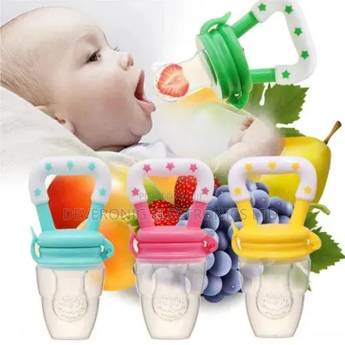 *Baby Silicone Fruit Pacifier Feeder