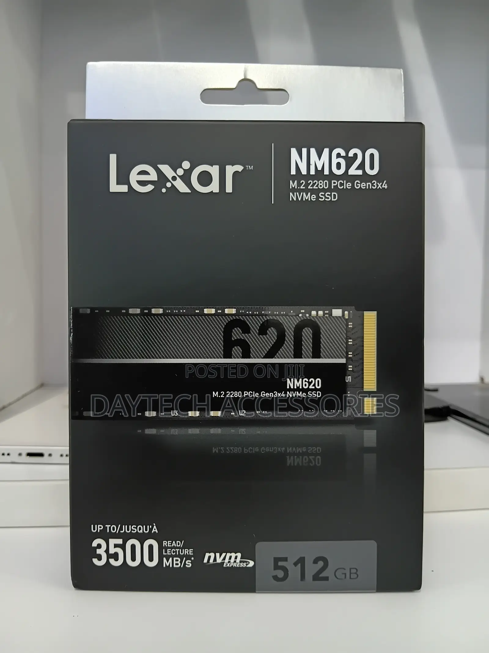 Lexar Nm620 SSD 512gb Gen3 Nvme Internal SSD - Black