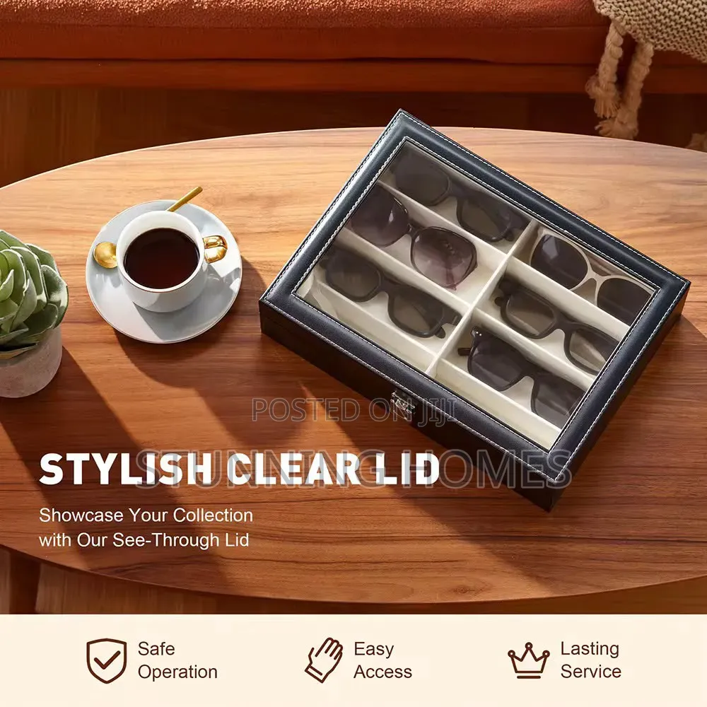 8 Slots Sunglasses Organizer