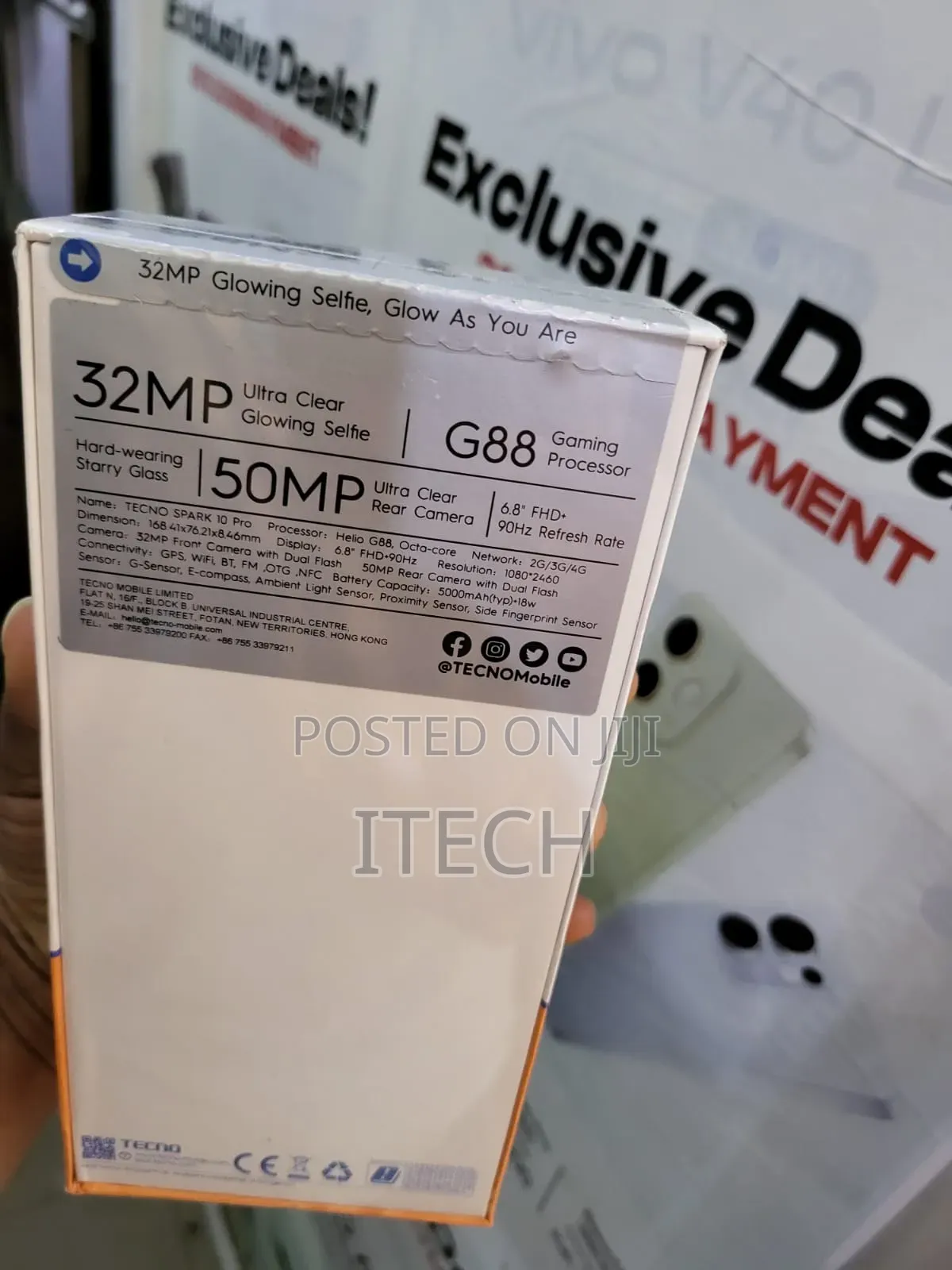 New Tecno Spark 10 Pro 256 GB Blue