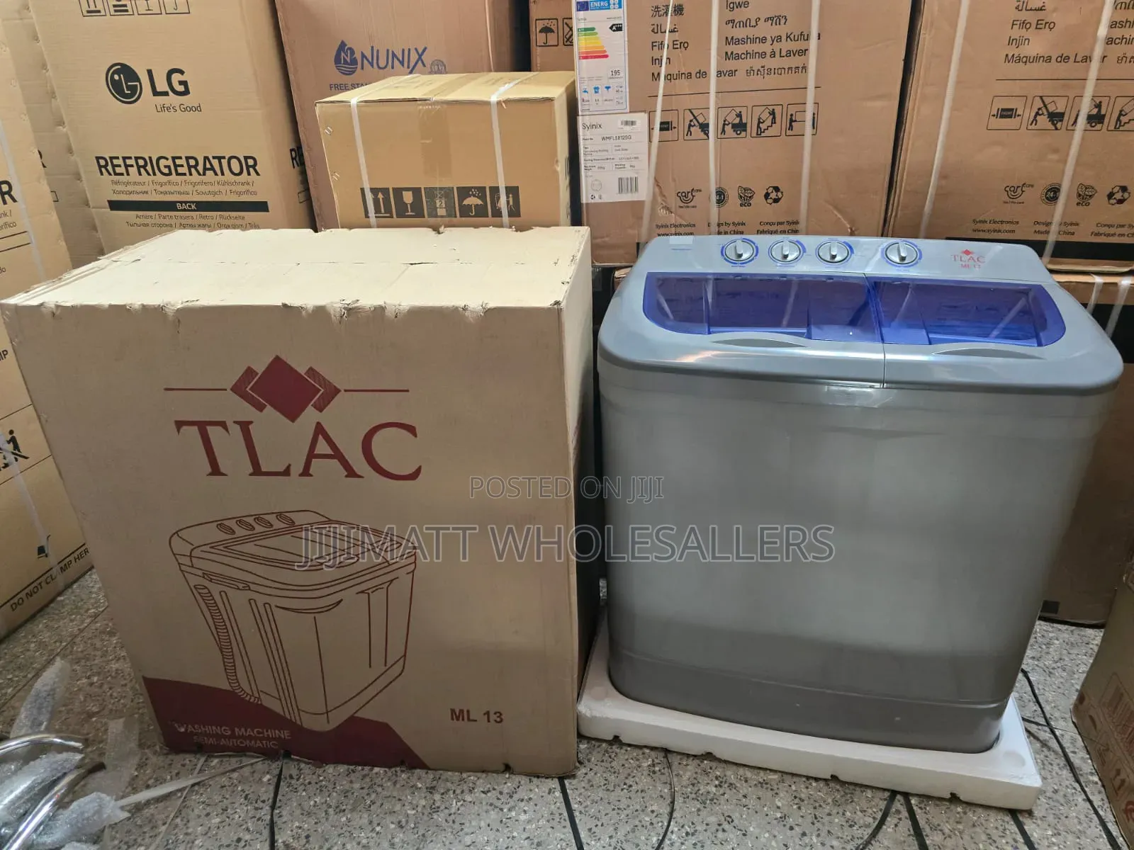 10kgs Tlac Twin Tub Semi Automatic Washing Machine