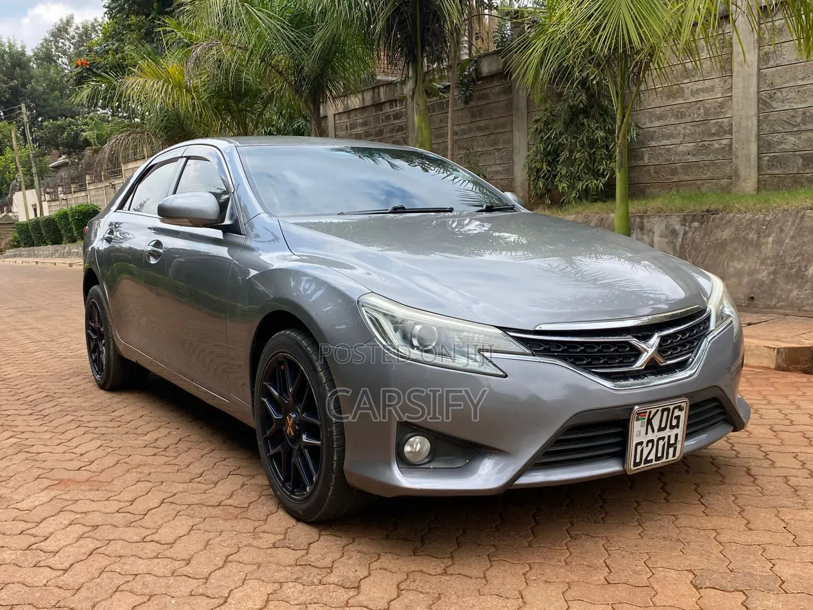 Toyota Mark X 2014 Gray