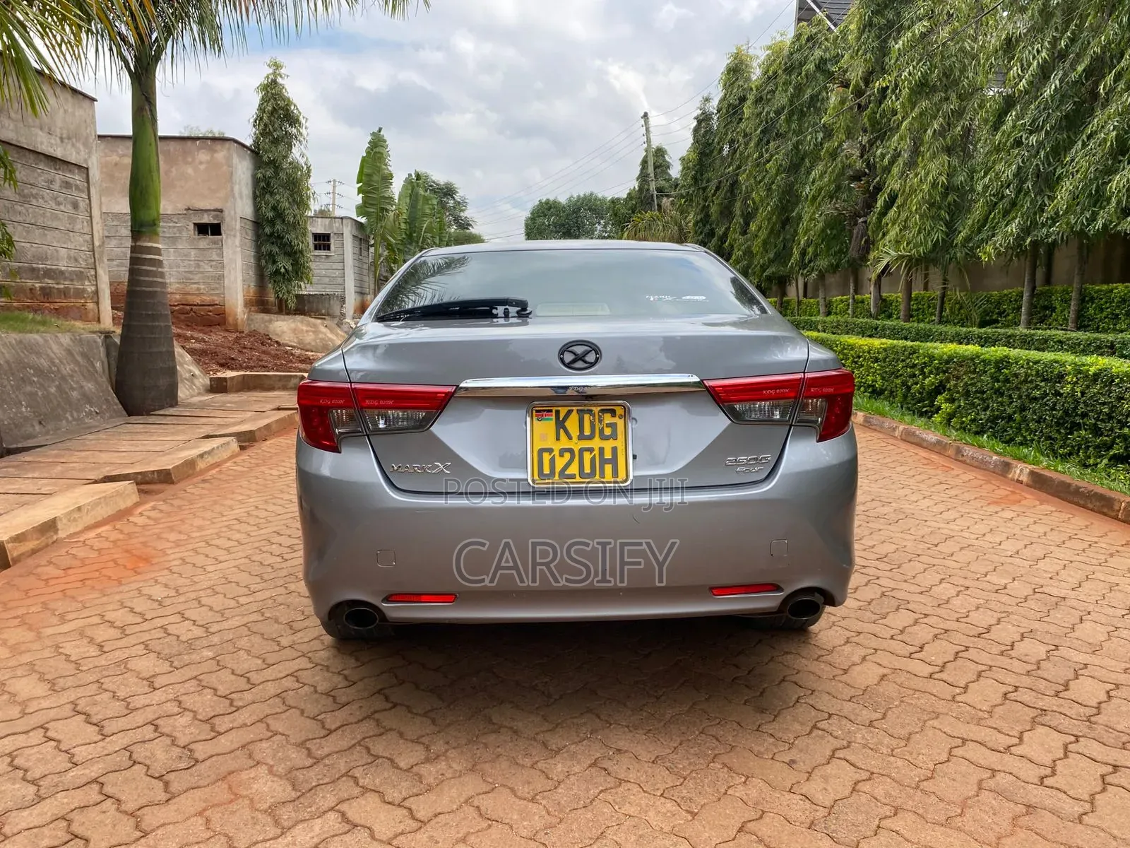 Toyota Mark X 2014 Gray
