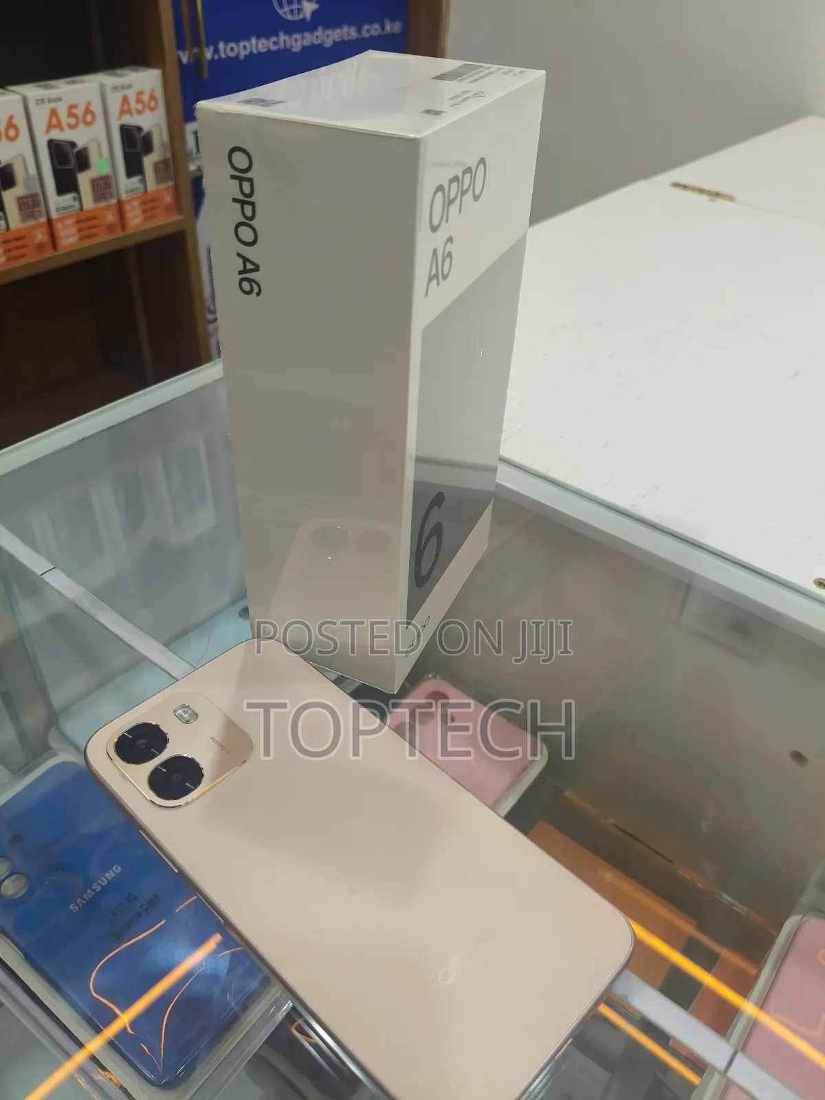 New Oppo A6 256 GB Gold