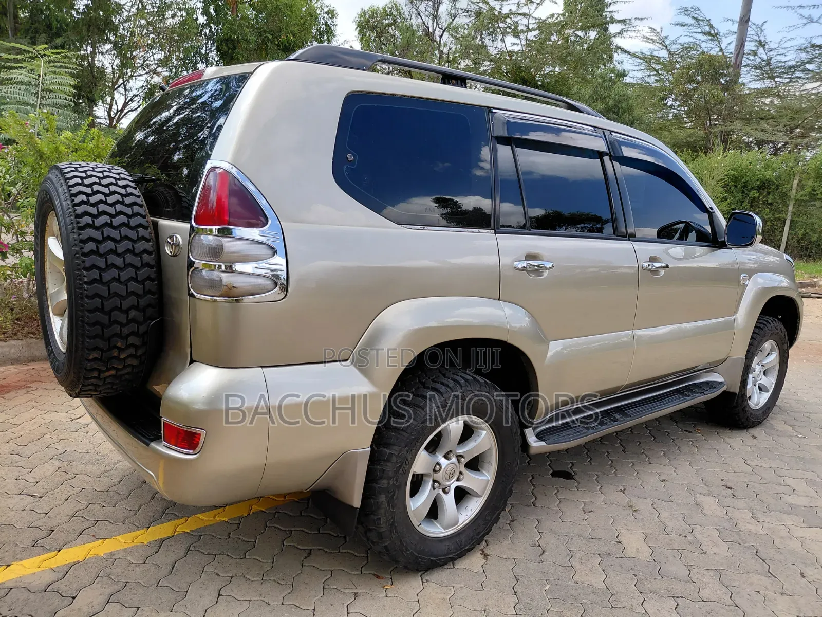 Toyota Land Cruiser Prado 2003 Gold
