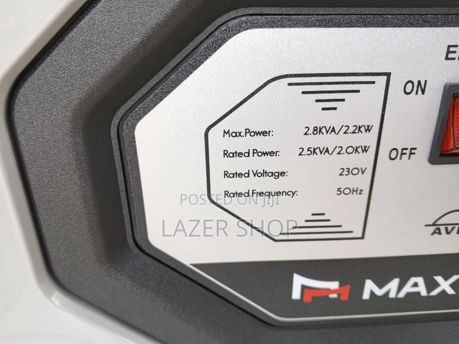 2.8kva/2.2kw Petrol Generator