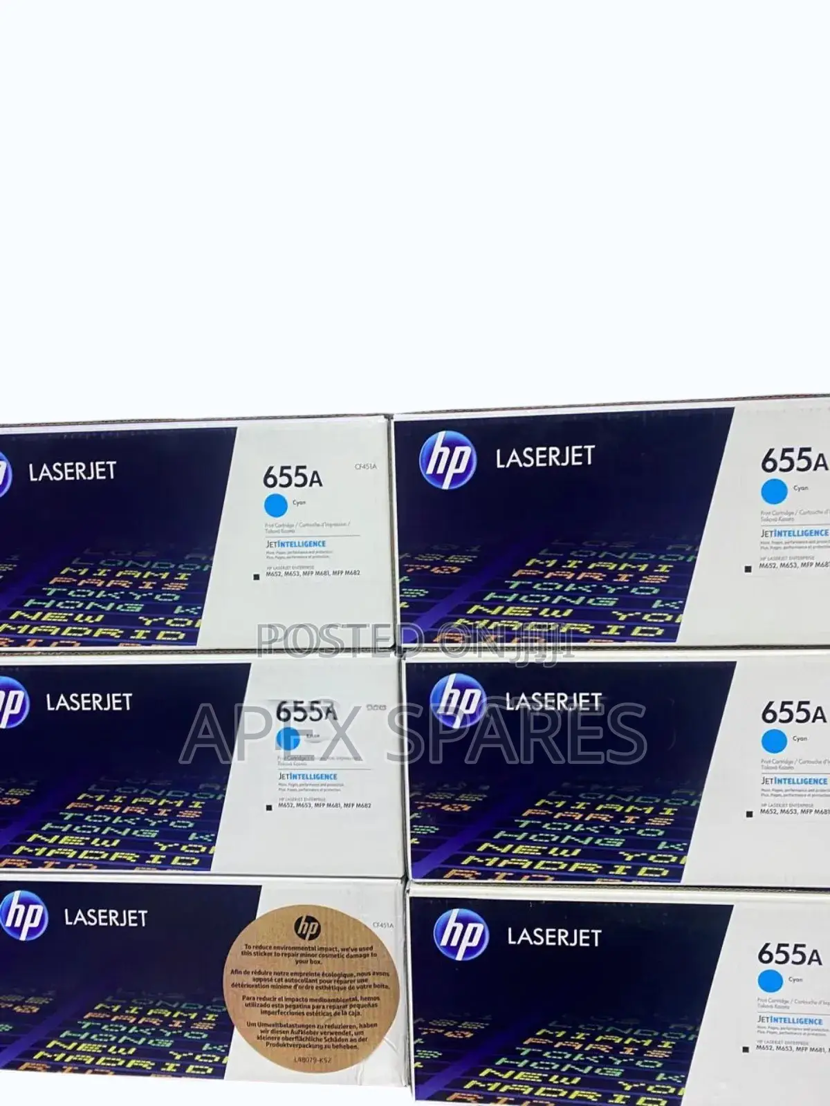 Hp Color Laserjet Enterprise Flow MFP M682z Toner Hp655a