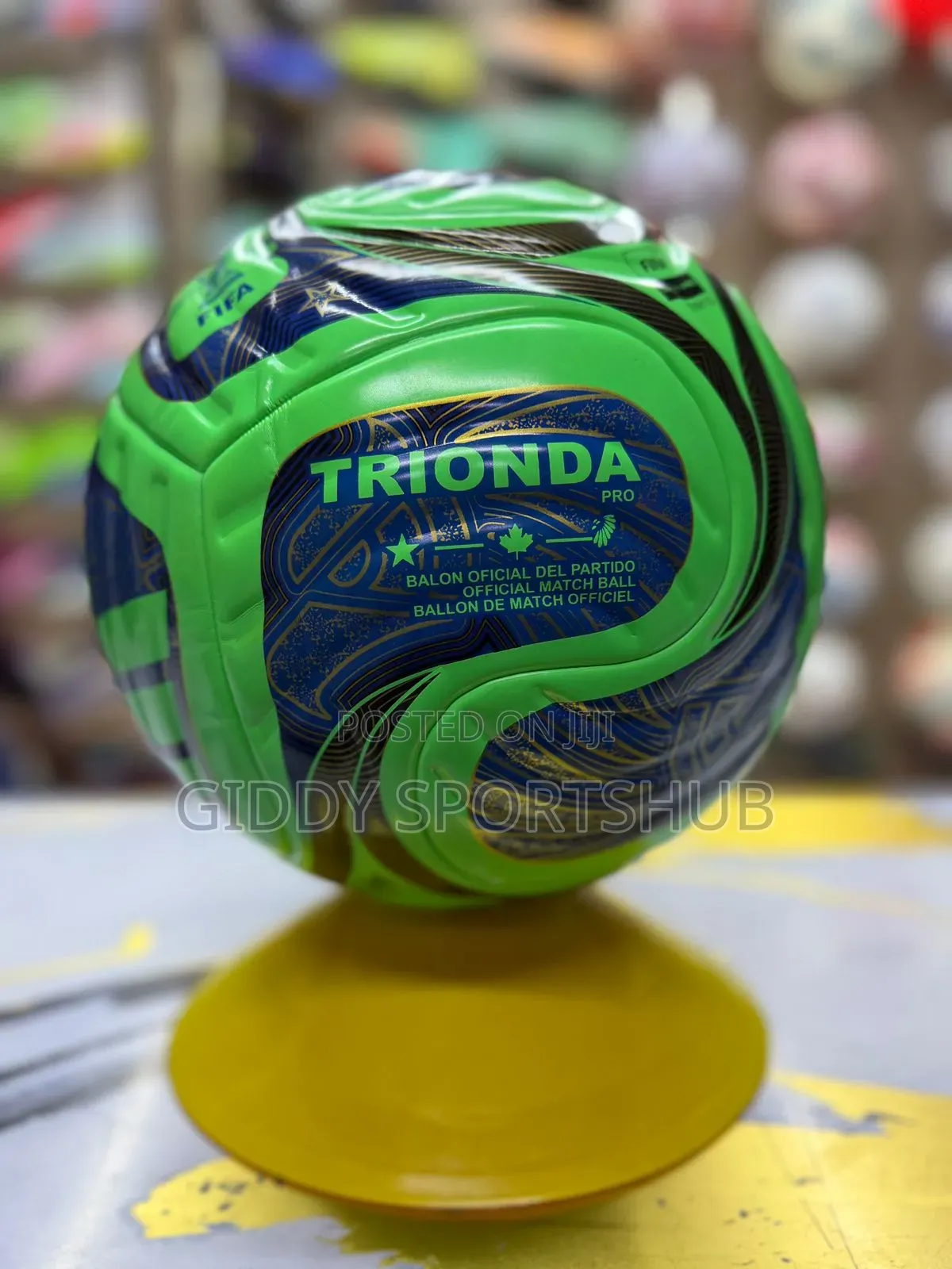 Adidas Trionda Pro - Tubeless - Green and Blue