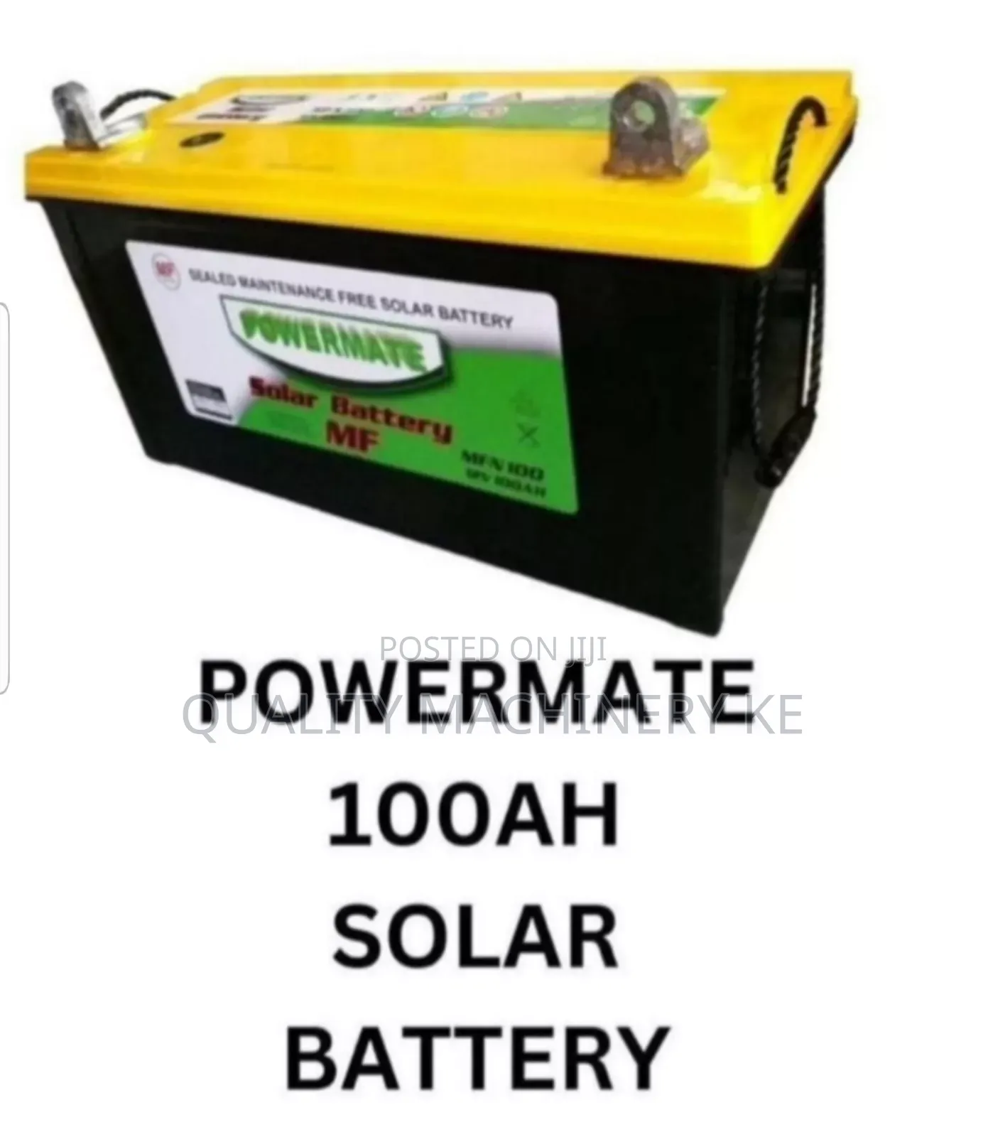 Long Service Life Powermate 100ah Solar Battery