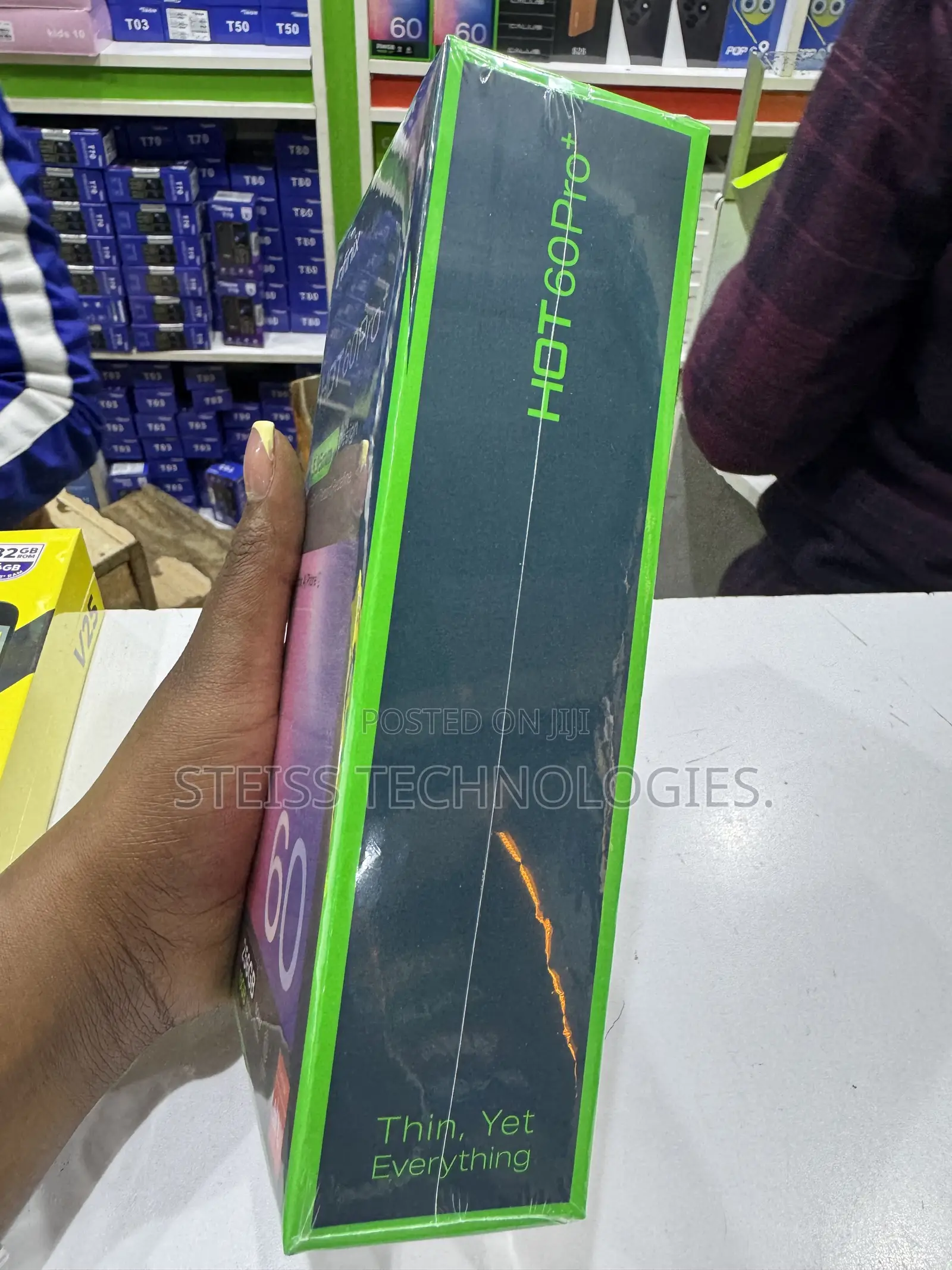 New Infinix Hot 60 Pro+ 256 GB Black