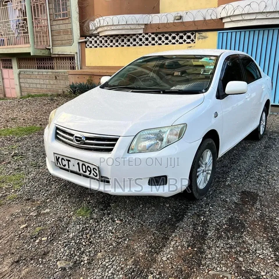 Toyota Axio 2012 White