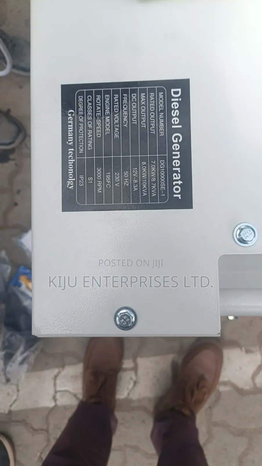 10kva Pulsar Diesel Generator – Electric Start | Super Silent