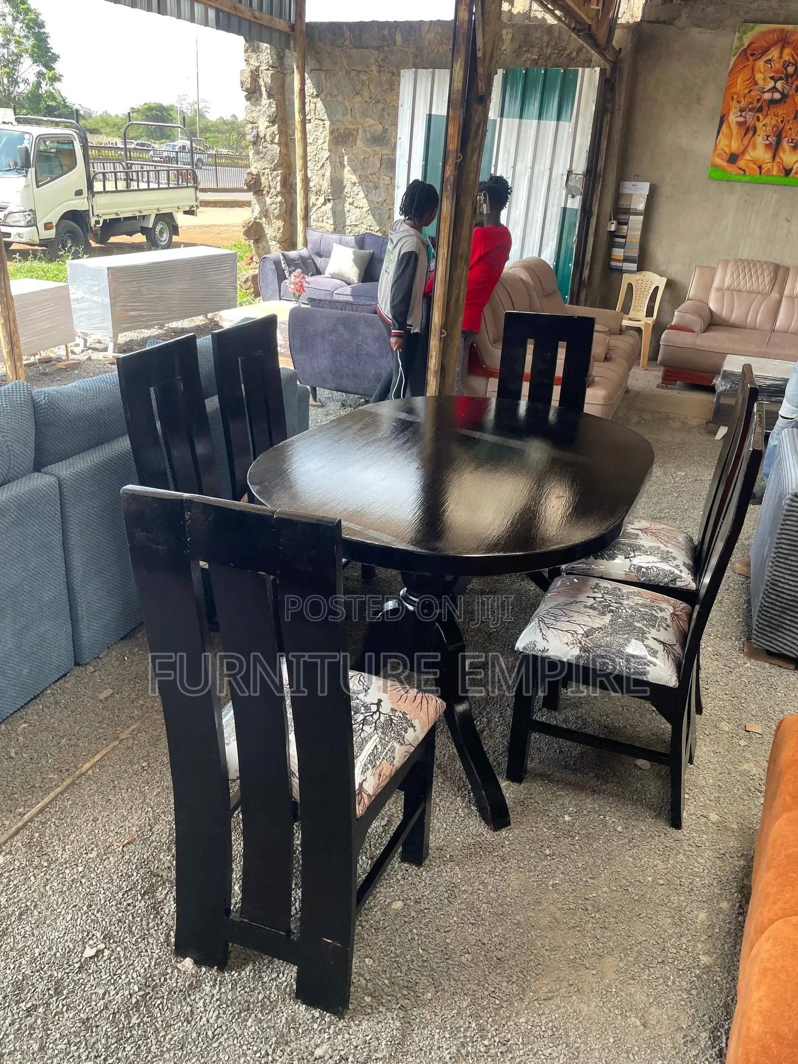 6 Seater Premium Rectangular Dining Set