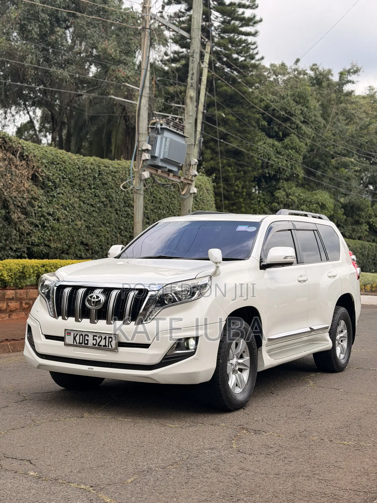 Toyota Land Cruiser Prado 2016 White