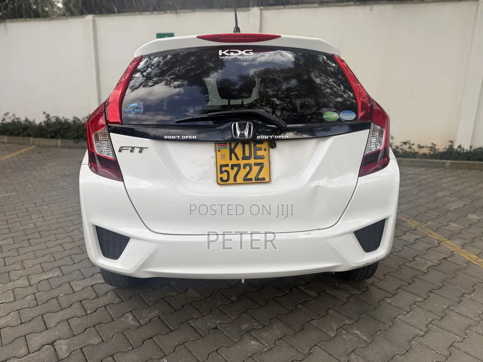 Honda Fit 2014 White