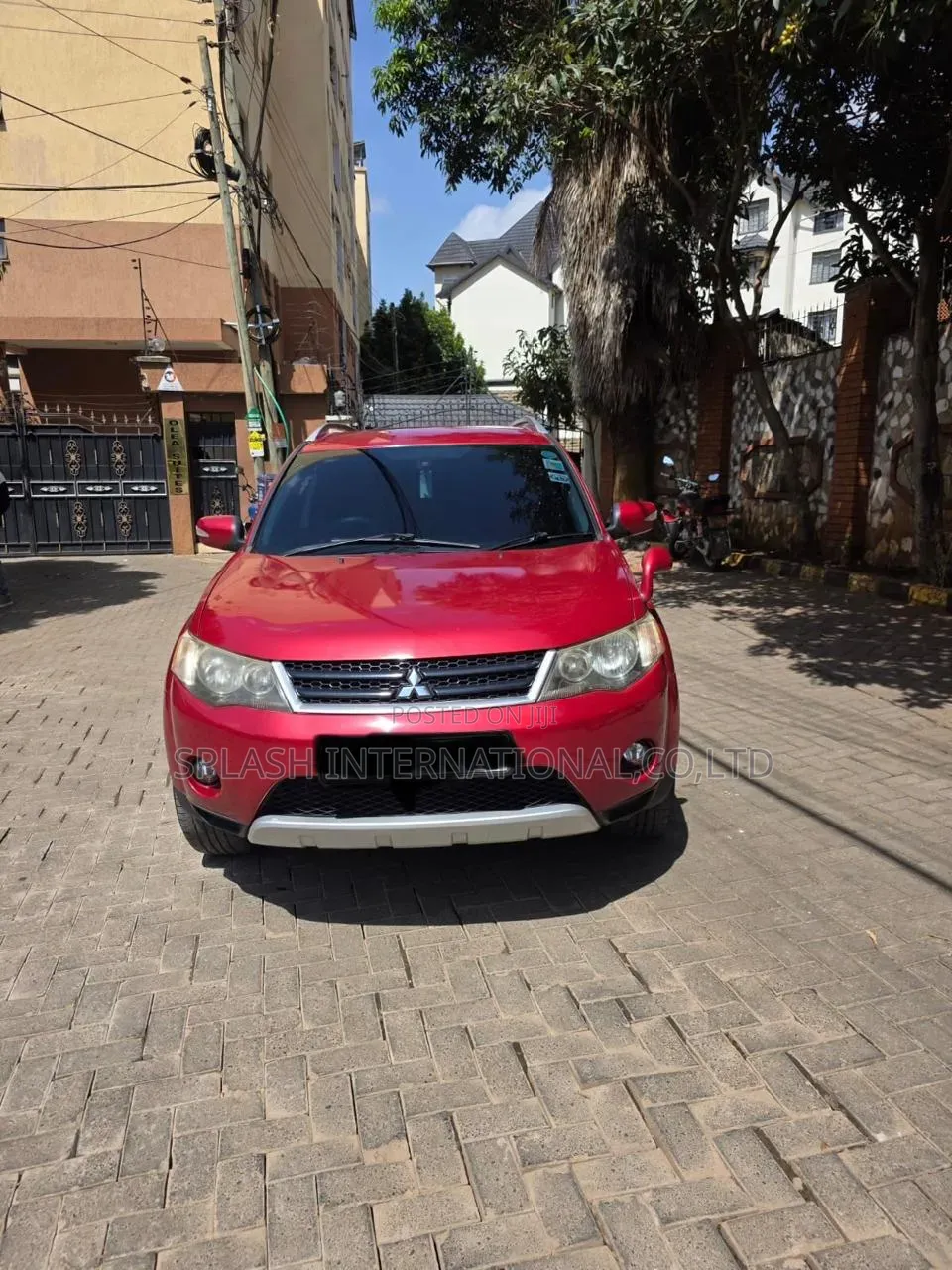 Mitsubishi Outlander 2009 Red