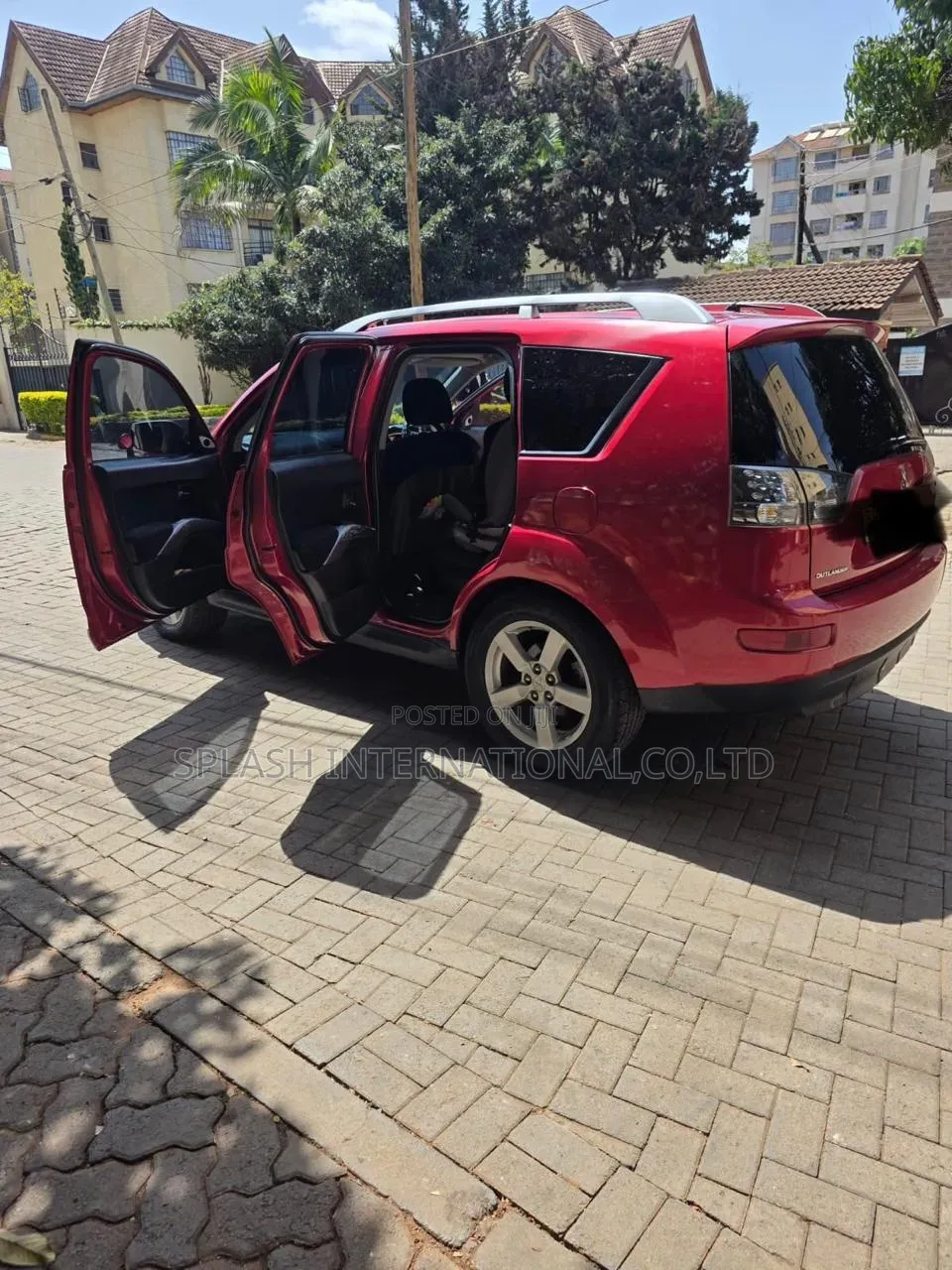 Mitsubishi Outlander 2009 Red