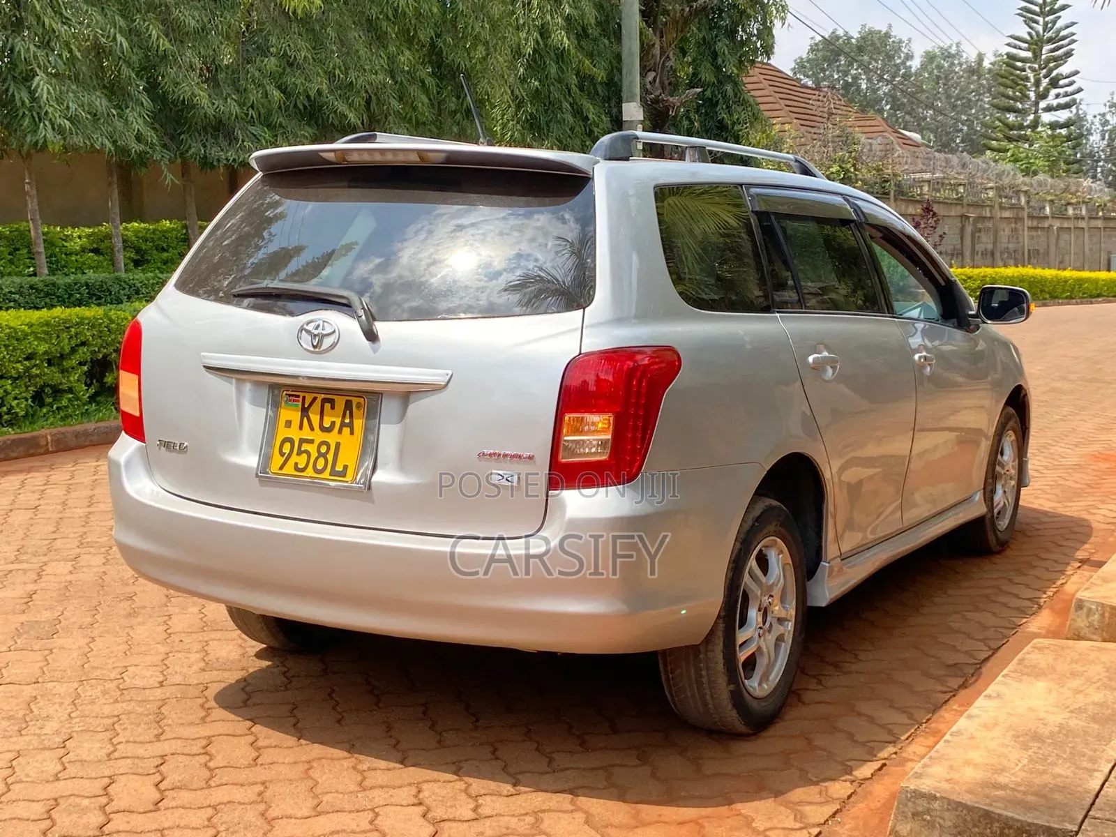 Toyota Corolla Fielder 2007 Silver
