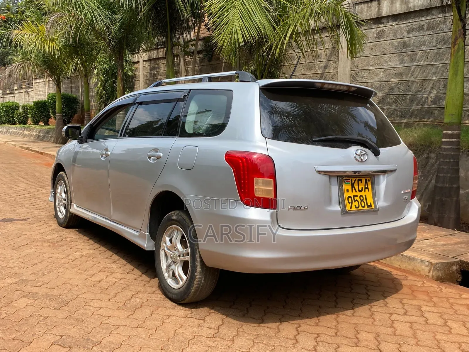 Toyota Corolla Fielder 2007 Silver
