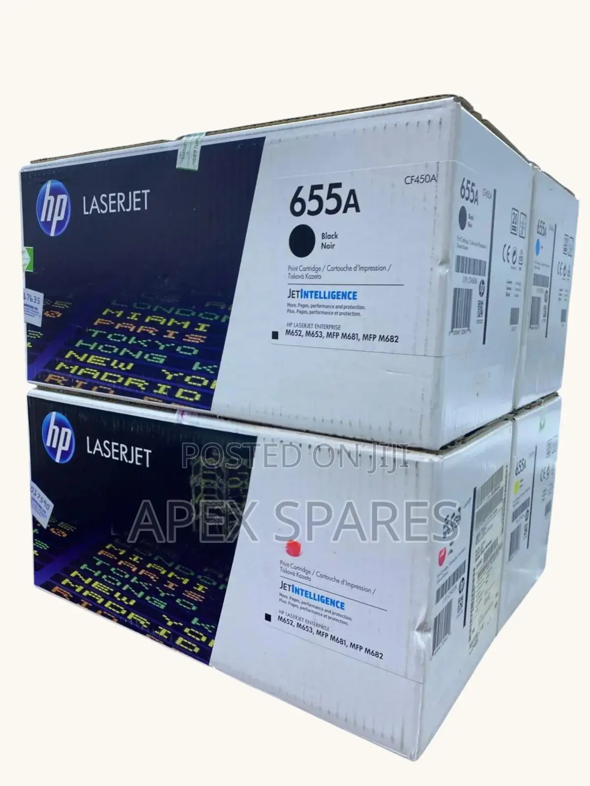 Hp Color Laserjet Enterprise M681f Toner Hp 655a Yield Above