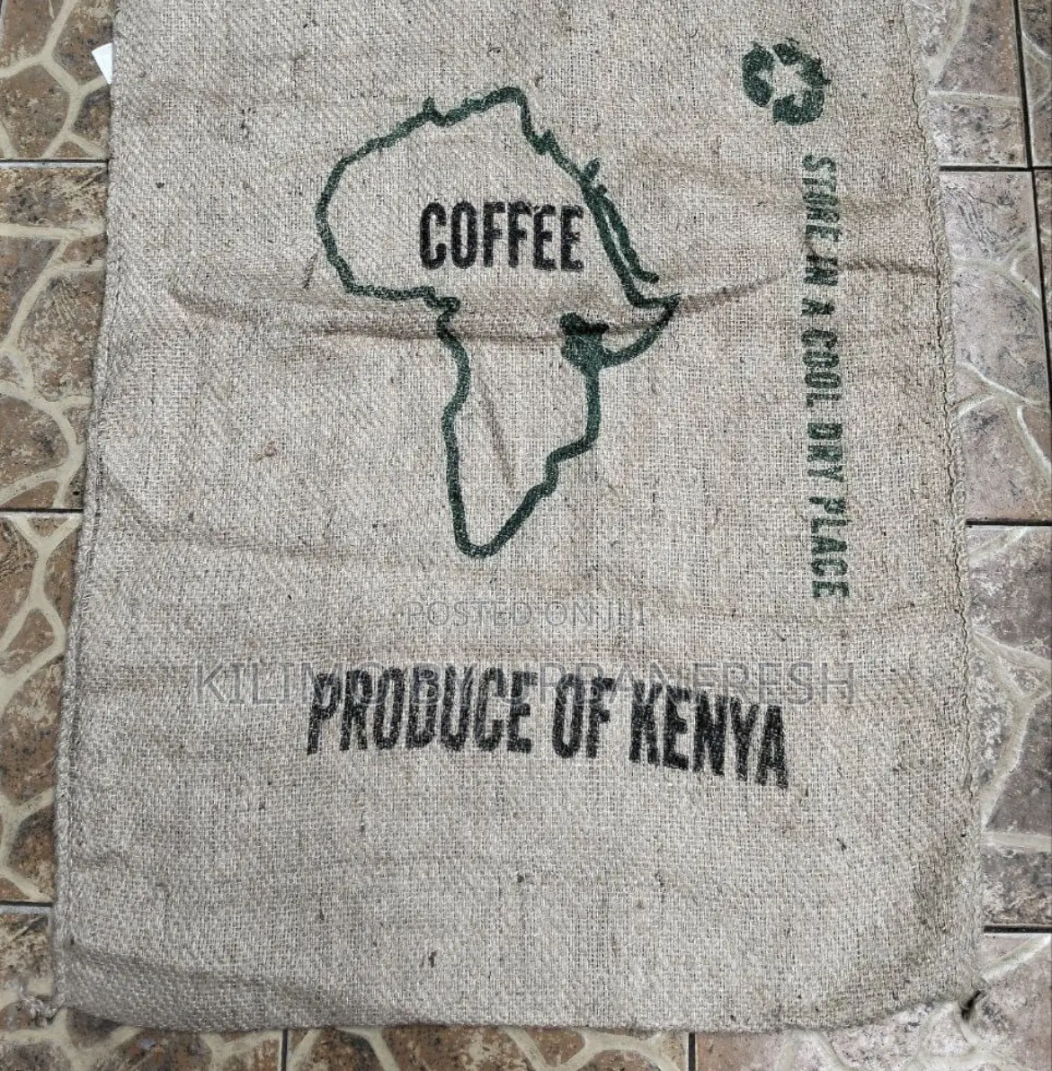 Coffee Branded Jute ( Sisal ) Sacks.