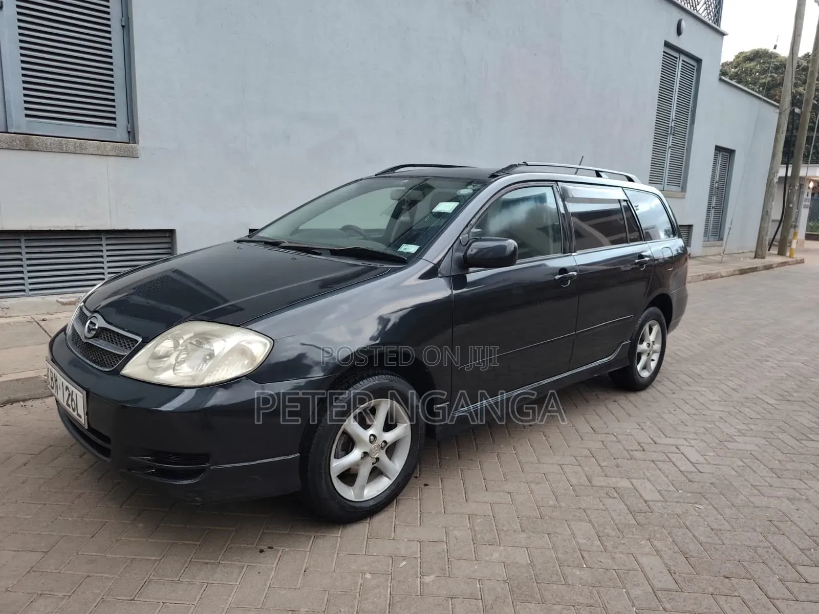 Toyota Corolla Fielder 2004 Black