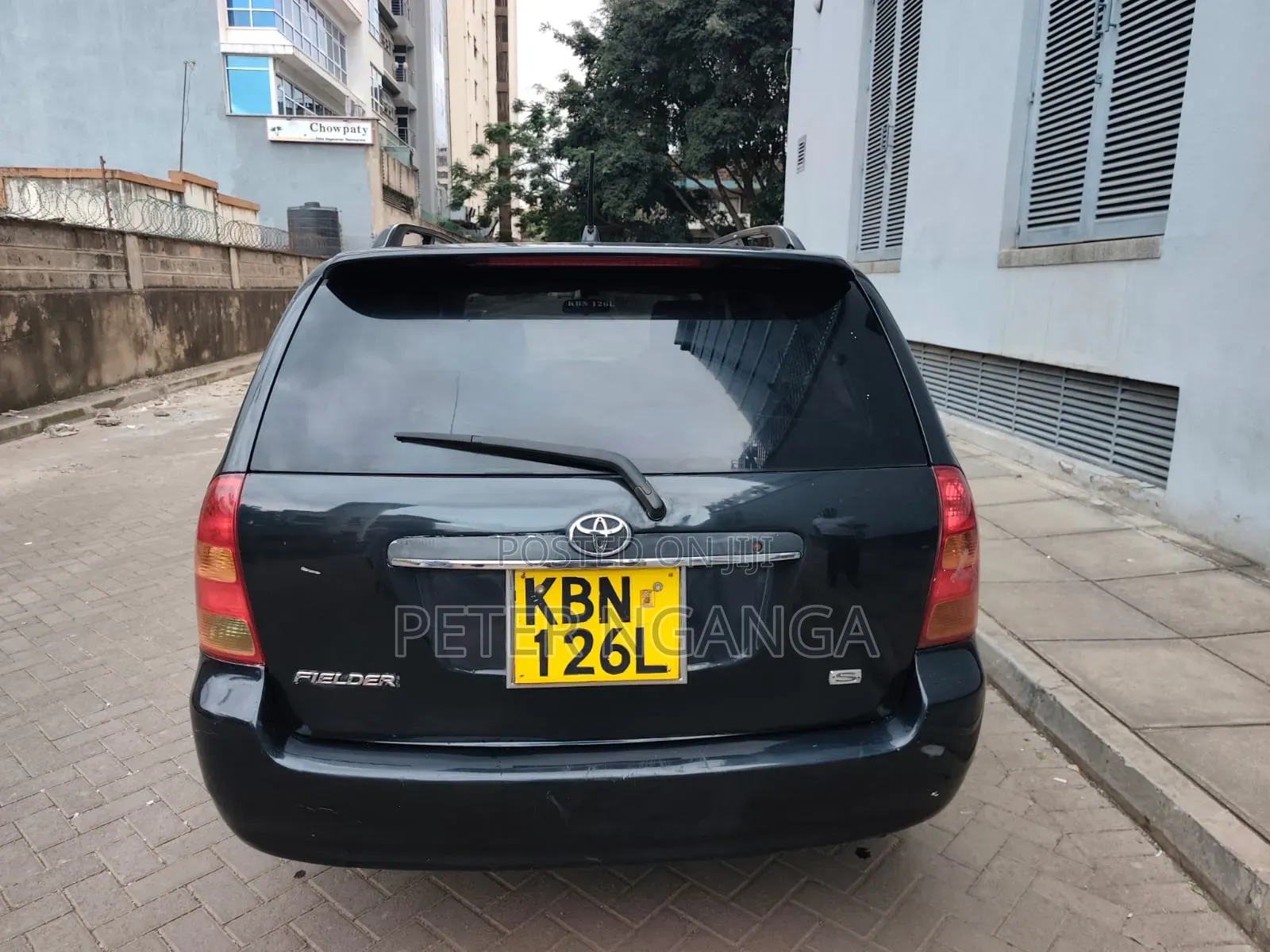Toyota Corolla Fielder 2004 Black