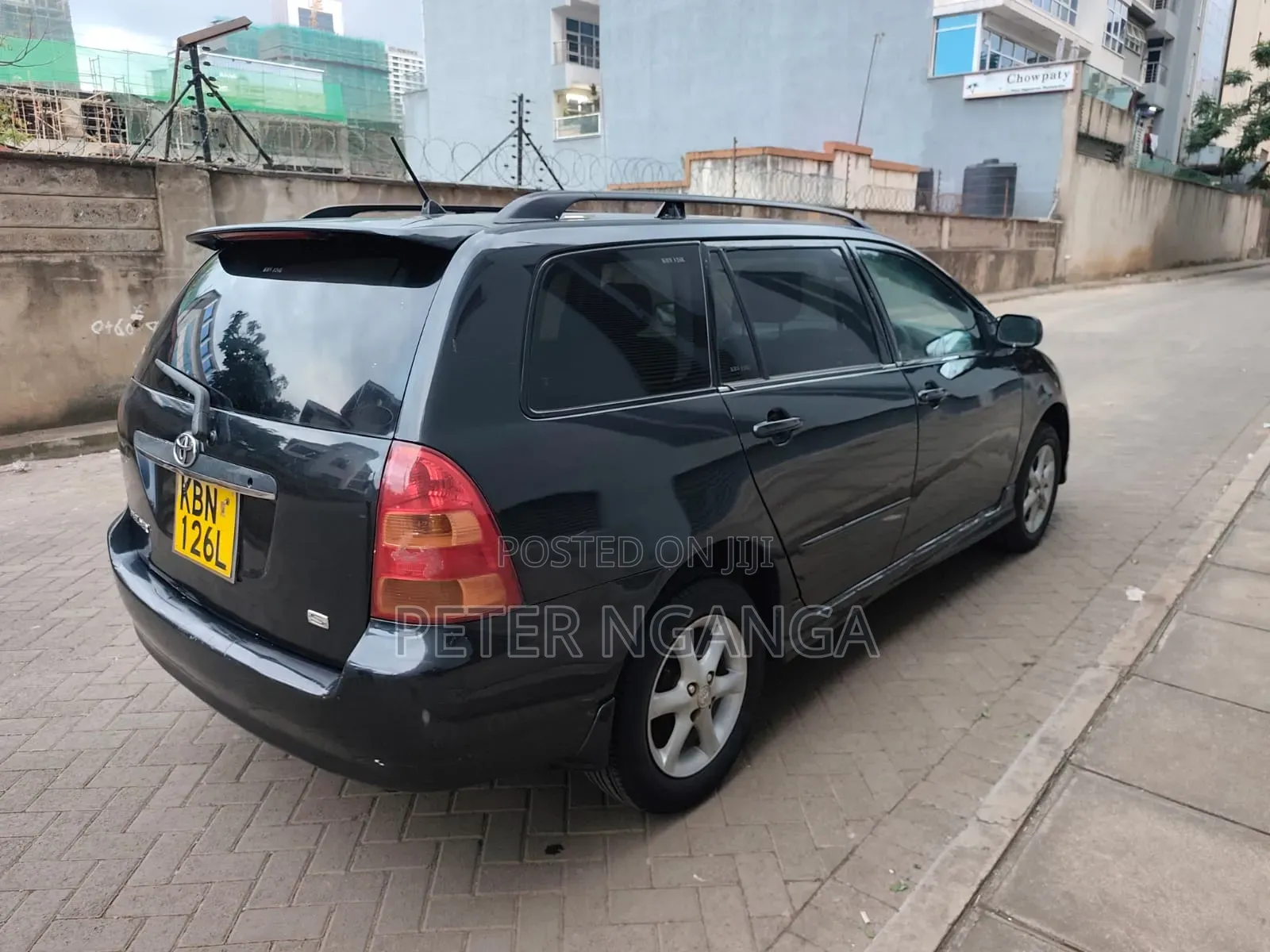 Toyota Corolla Fielder 2004 Black