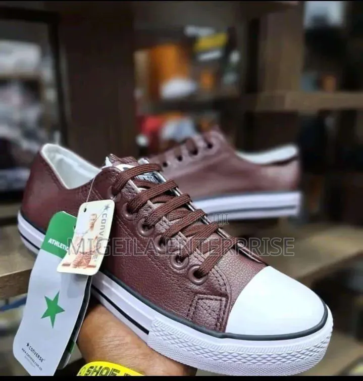 Leather Converse Shoes