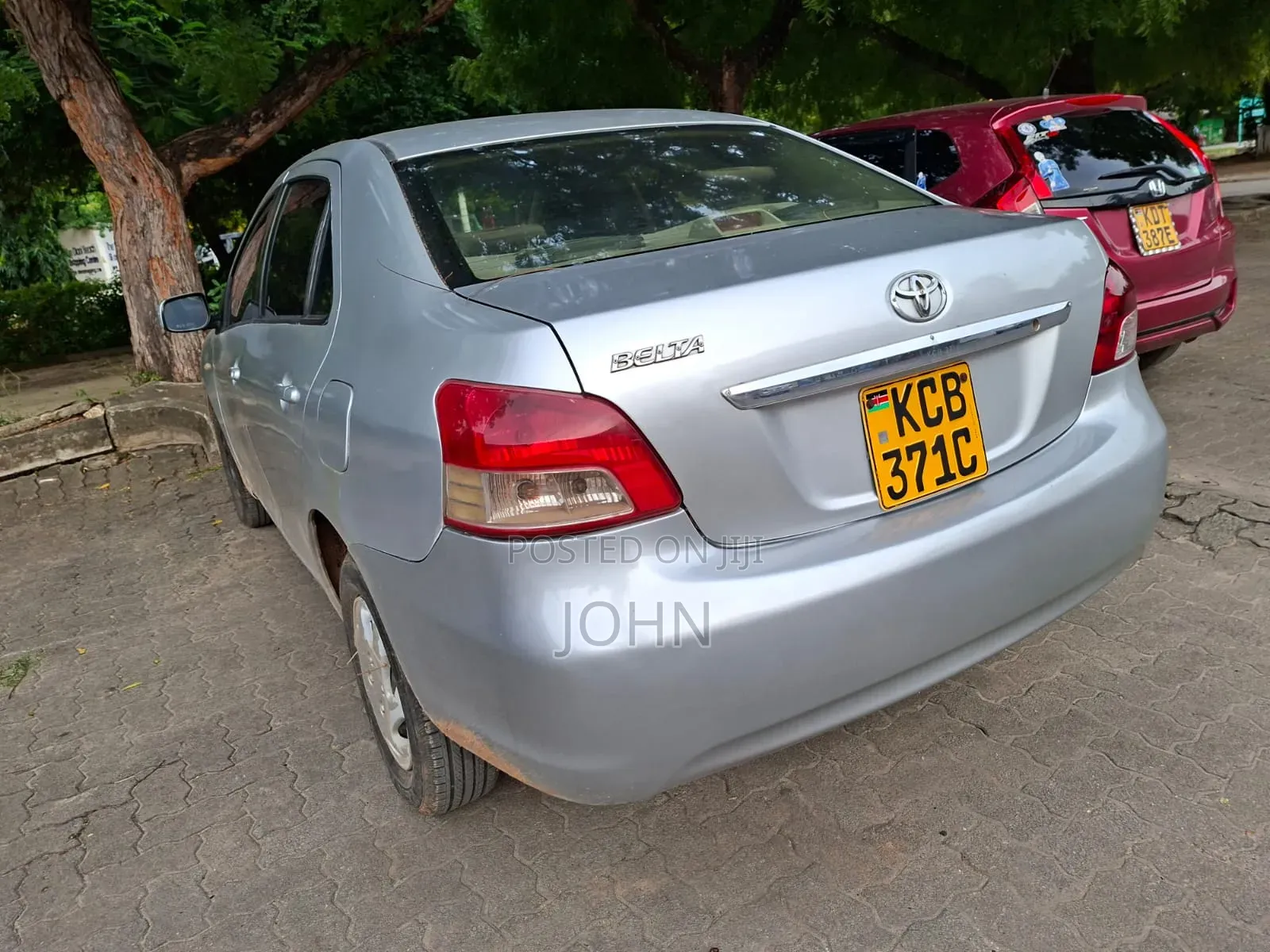 Toyota Belta 2008 Silver
