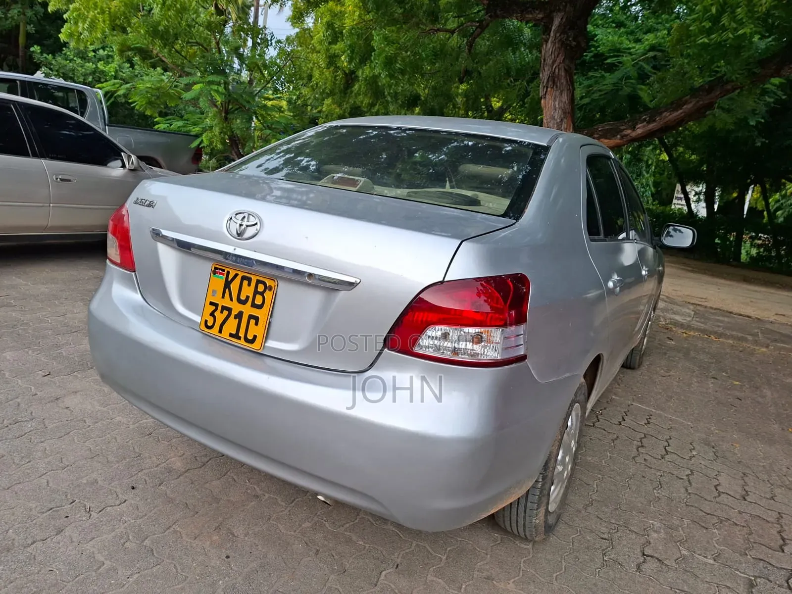 Toyota Belta 2008 Silver